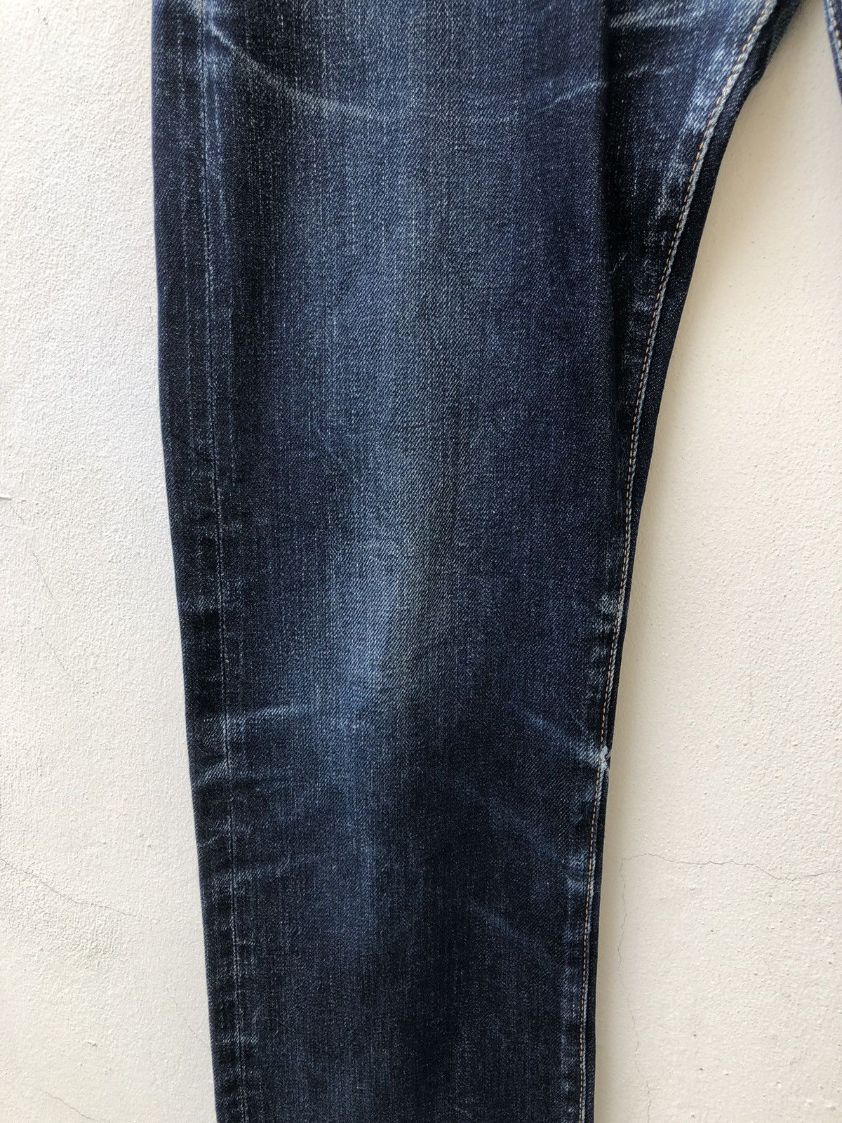 KURO Clawmark KURO Graphite Distress Indigo Denim Slim Jeans Size US 32 / EU 48 - 6 Thumbnail