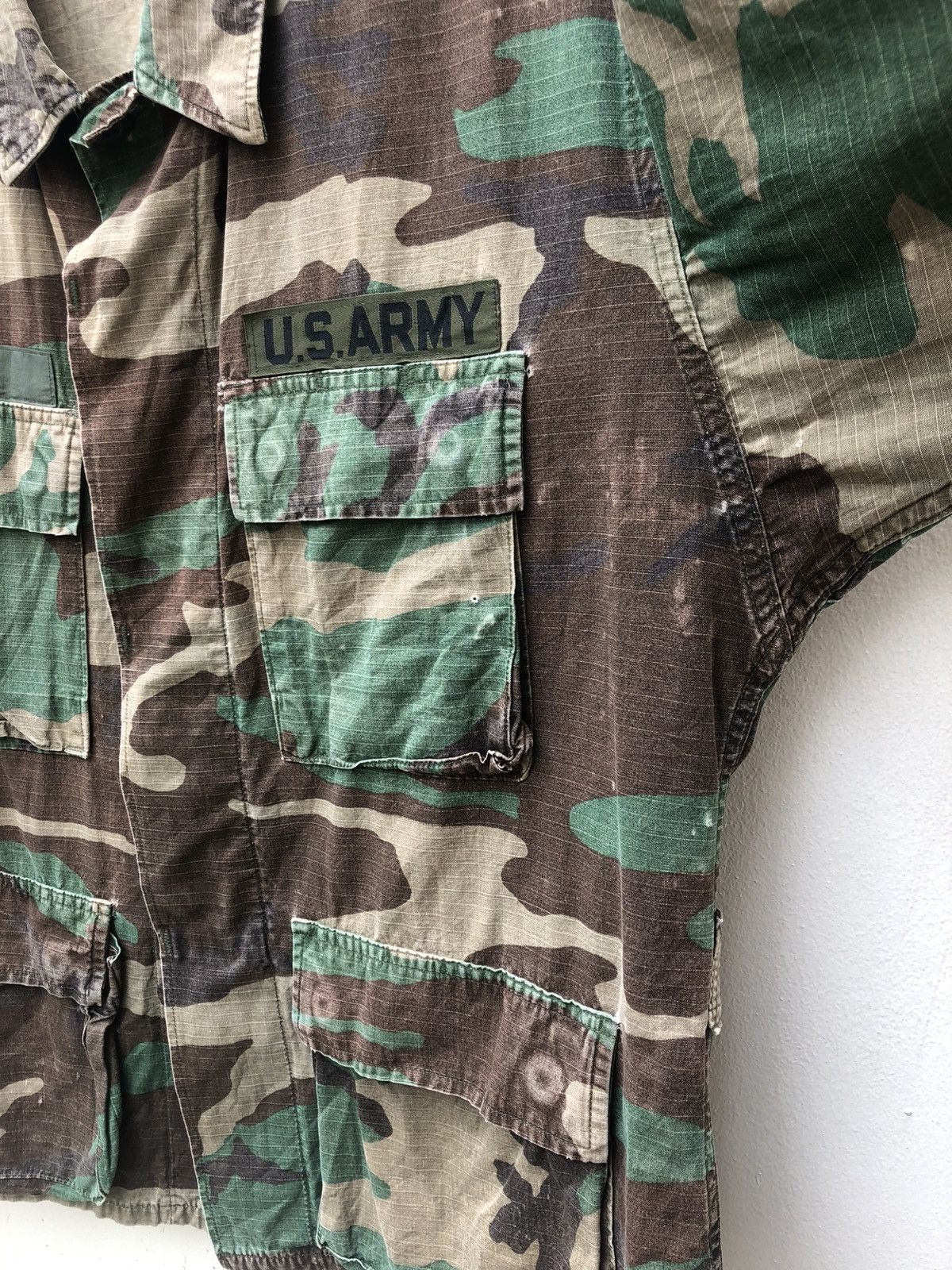 Joyrich Joyrich Los Angeles Embroidery Distressed Military Jacket Size US M / EU 48-50 / 2 - 13 Thumbnail