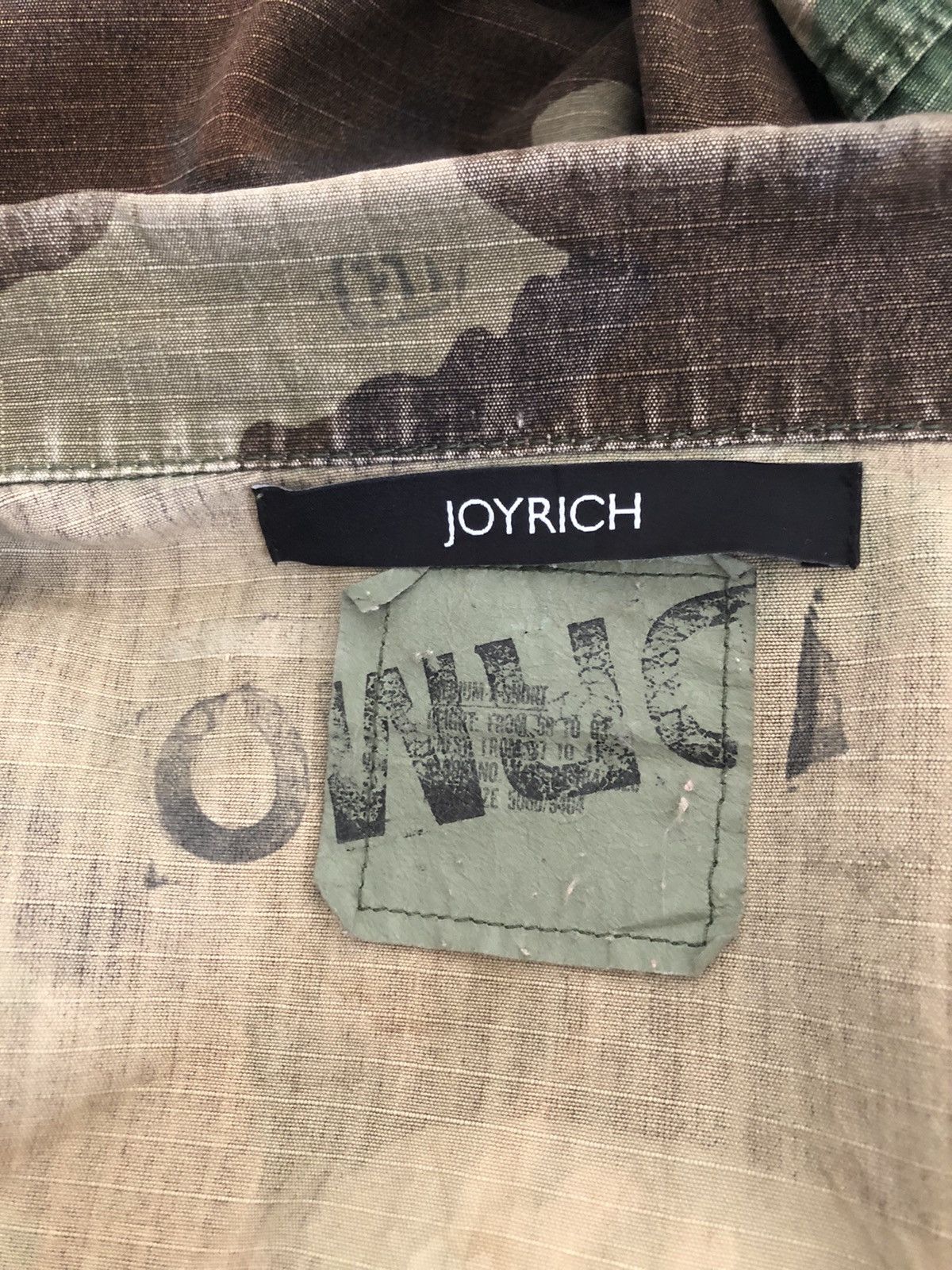 Joyrich Joyrich Los Angeles Embroidery Distressed Military Jacket Size US M / EU 48-50 / 2 - 18 Thumbnail