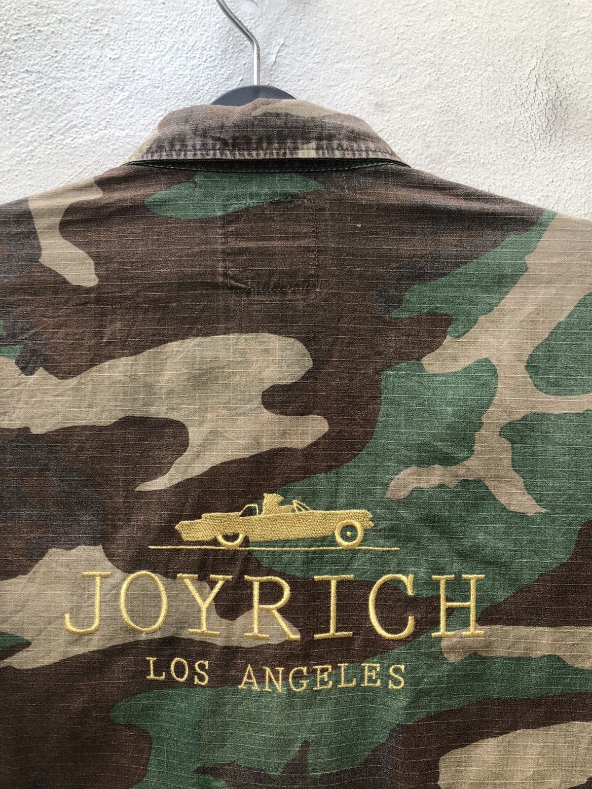 Joyrich Joyrich Los Angeles Embroidery Distressed Military Jacket Size US M / EU 48-50 / 2 - 2 Thumbnail