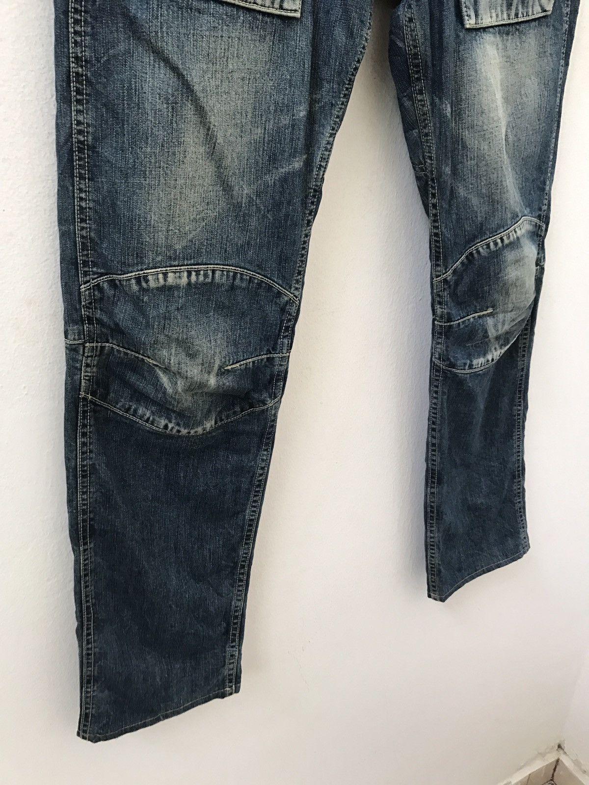 Schlussel Japan GO WEST Works / Military Outdoors Denim Pant Size US 30 / EU 46 - 6 Thumbnail