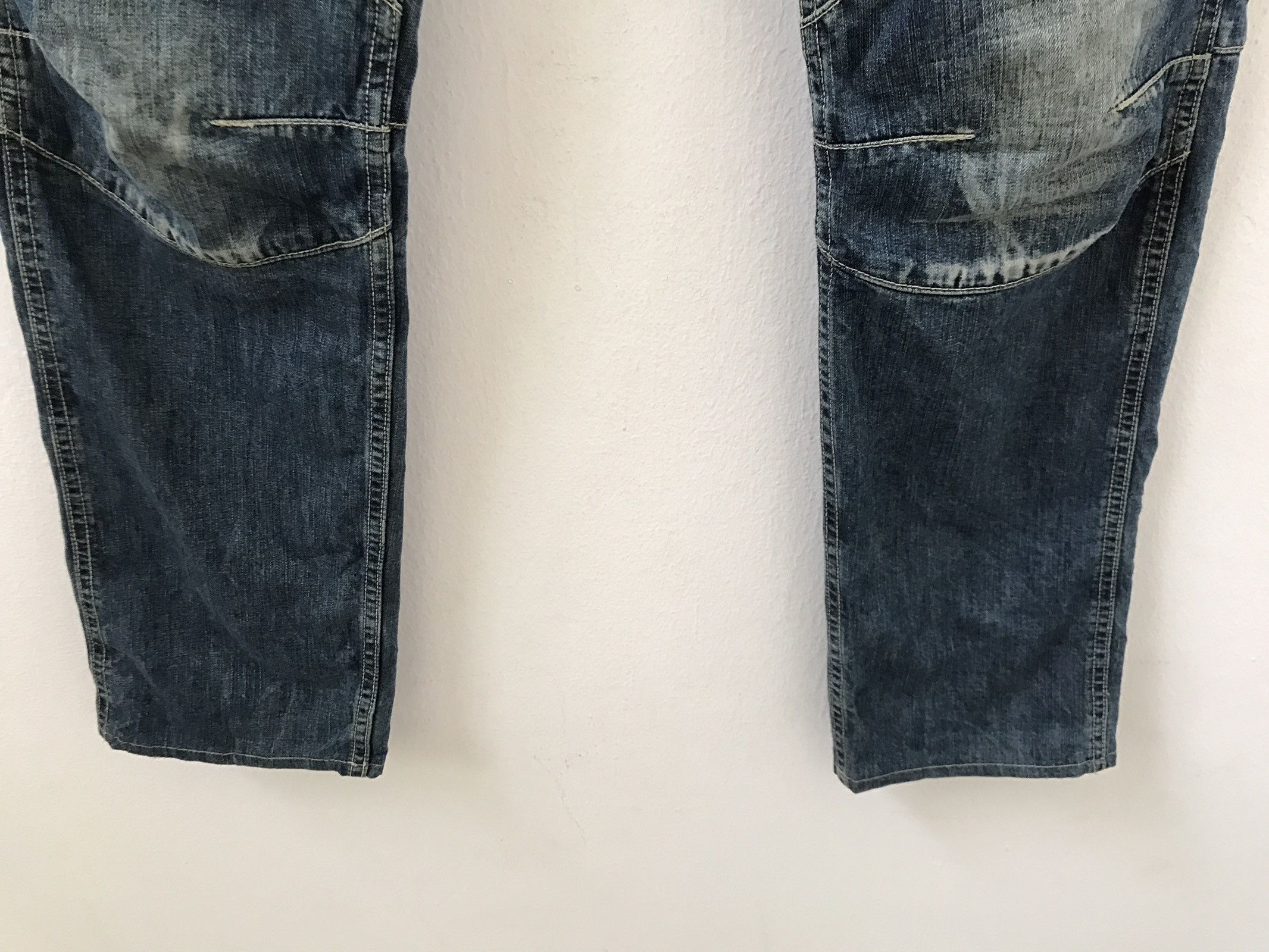 Schlussel Japan GO WEST Works / Military Outdoors Denim Pant Size US 30 / EU 46 - 5 Thumbnail