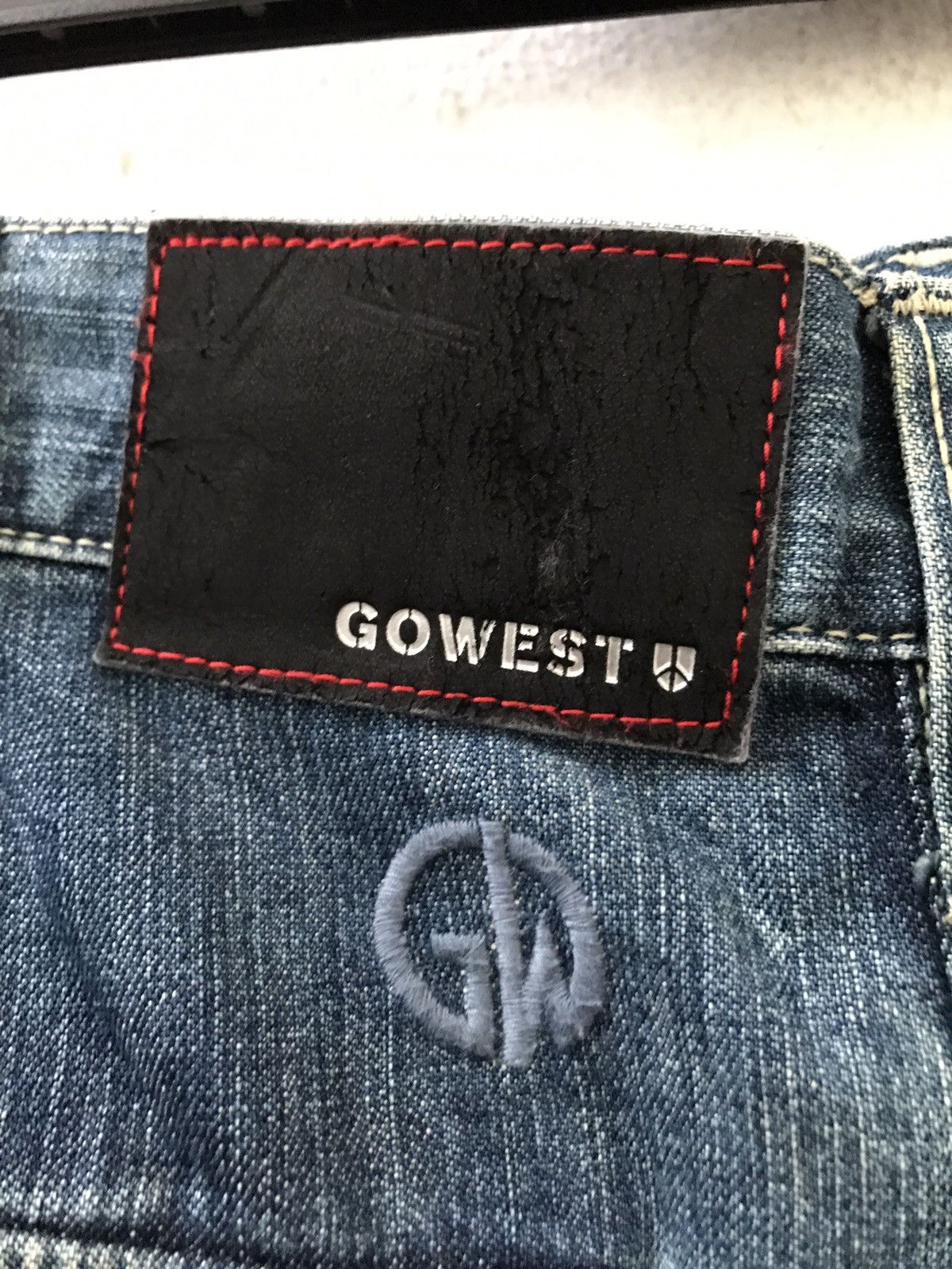Schlussel Japan GO WEST Works / Military Outdoors Denim Pant Size US 30 / EU 46 - 17 Thumbnail