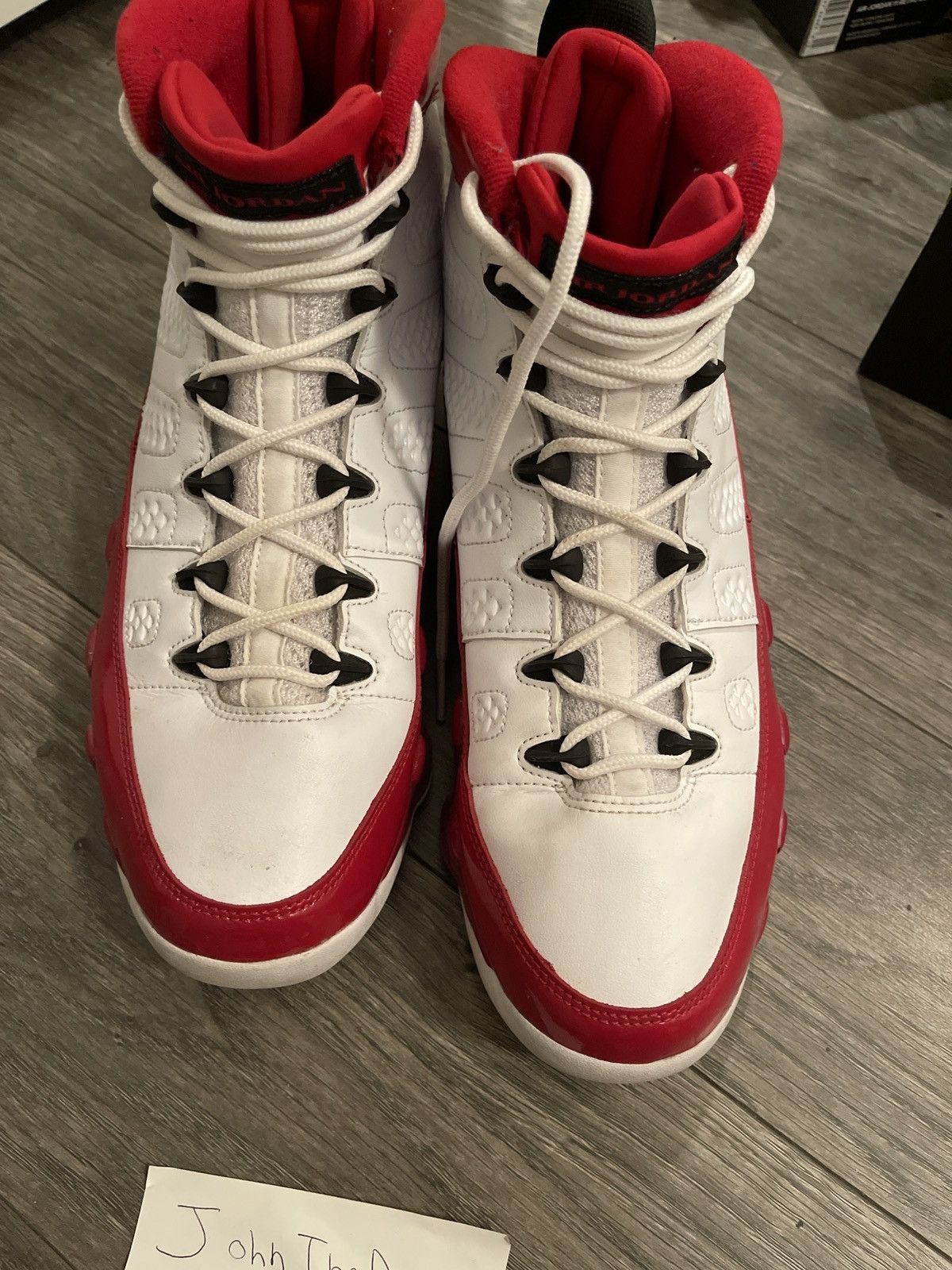 Jordan Brand Jordan 9 Retro Gym Red 2019 Size US 10 / EU 43 - 4 Thumbnail