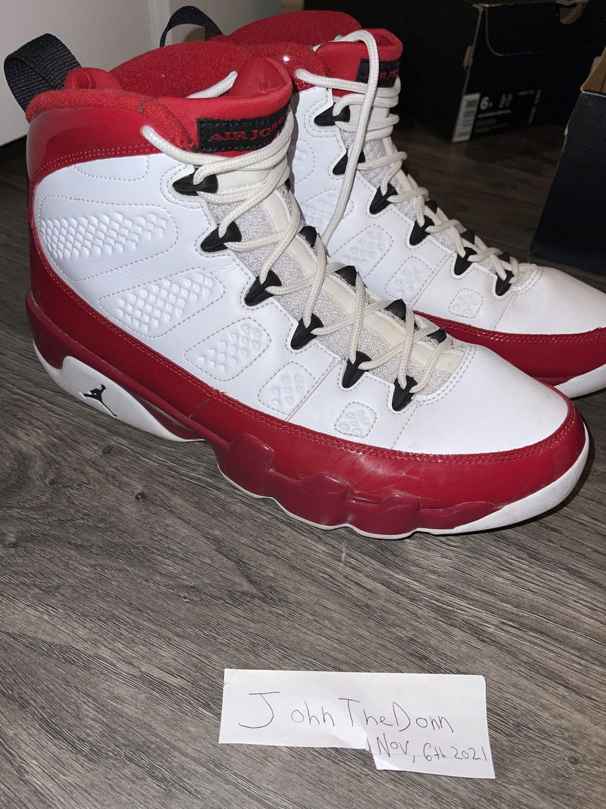 Jordan Brand Jordan 9 Retro Gym Red 2019 Size US 10 / EU 43 - 1 Thumbnail