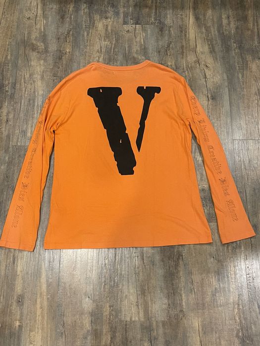 Off white hotsell vlone long sleeve