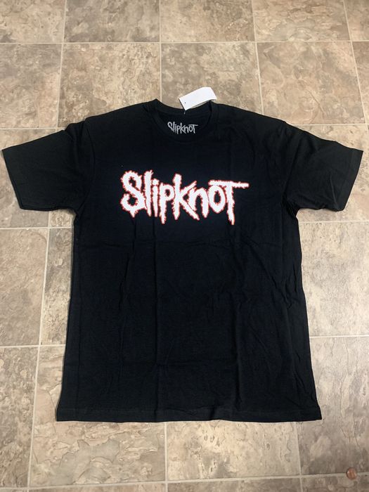 Slipknot Deadstock Classic Slipknot Logo Text Graphic Tee | Grailed