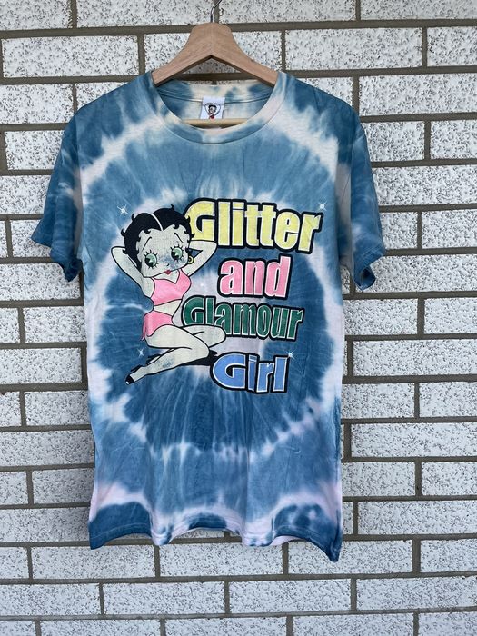 betty boop tie dye shirt