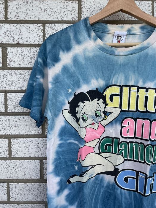 betty boop tie dye shirt