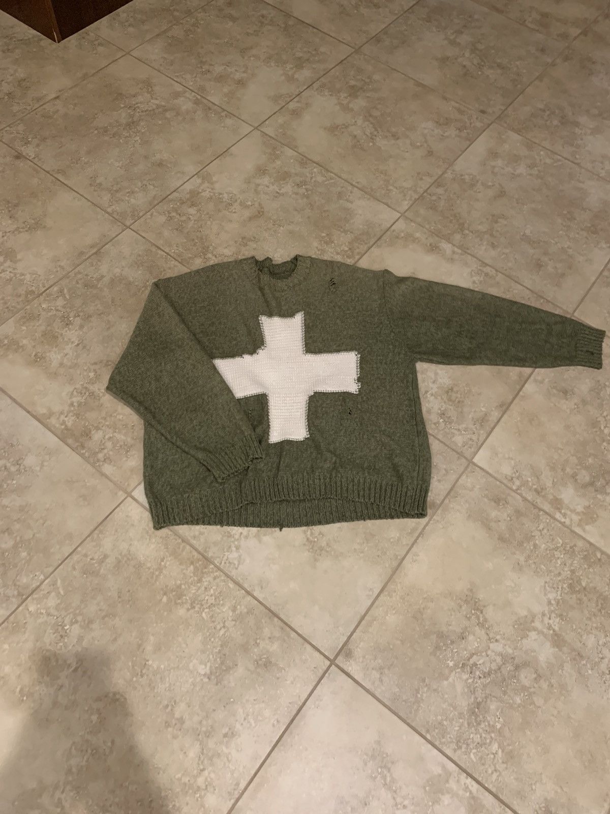Kapital Kapital 5G Cross Knit Sweater *NEED GONE* | Grailed