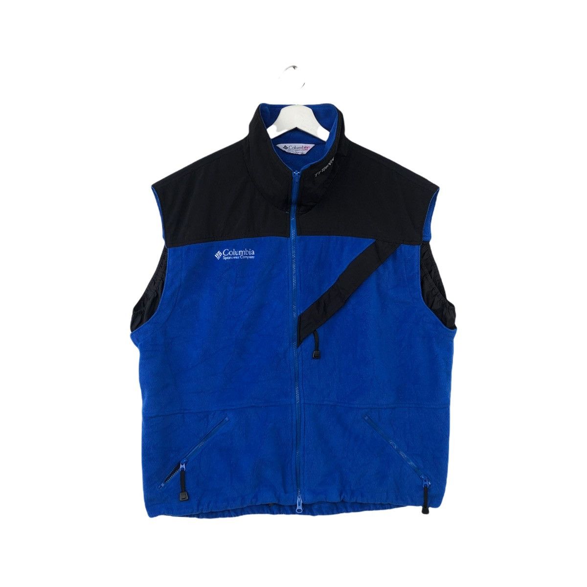 Vintage Columbia Fleece Vest Full Zipper