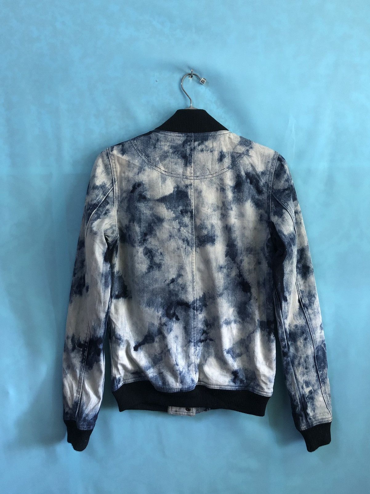 Japanese Brand GYDA tye dye bleach bomber #A1 Size US M / EU 48-50 / 2 - 3 Thumbnail