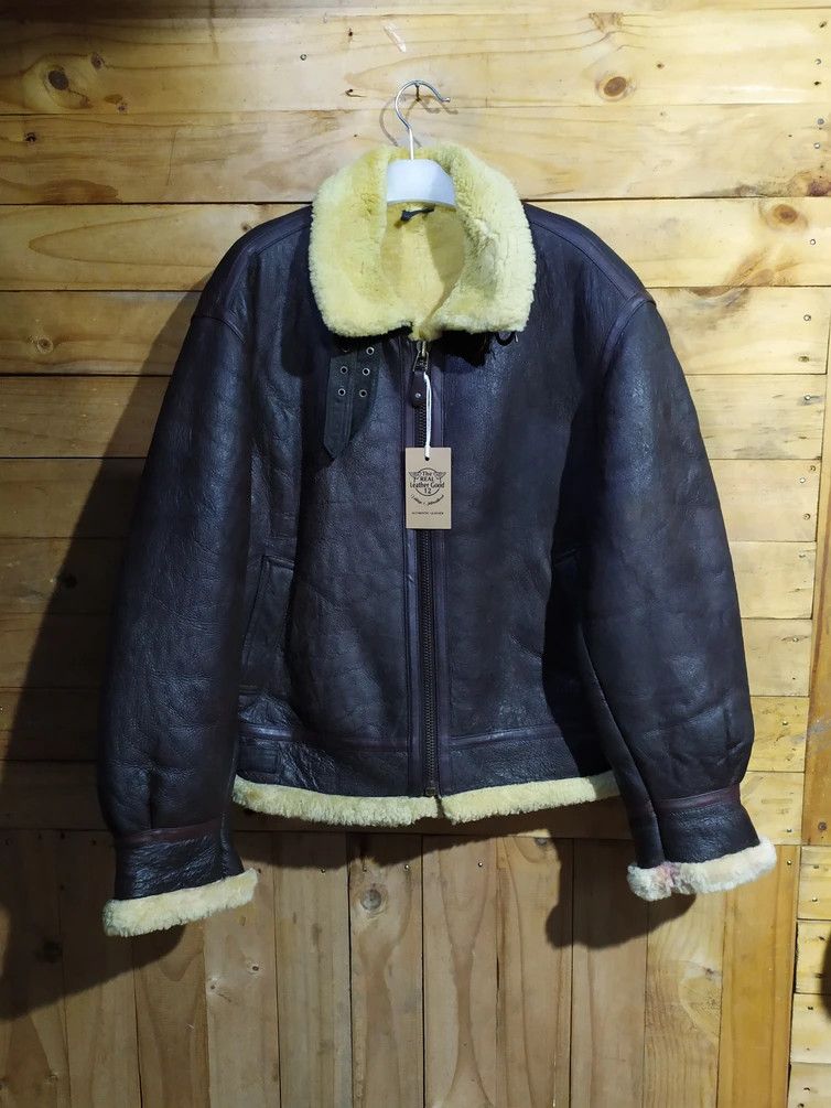 Japanese Brand MILITARY CLOTHING AIR FORCE TYPE B3 FLIGHT SHEEPSKIN