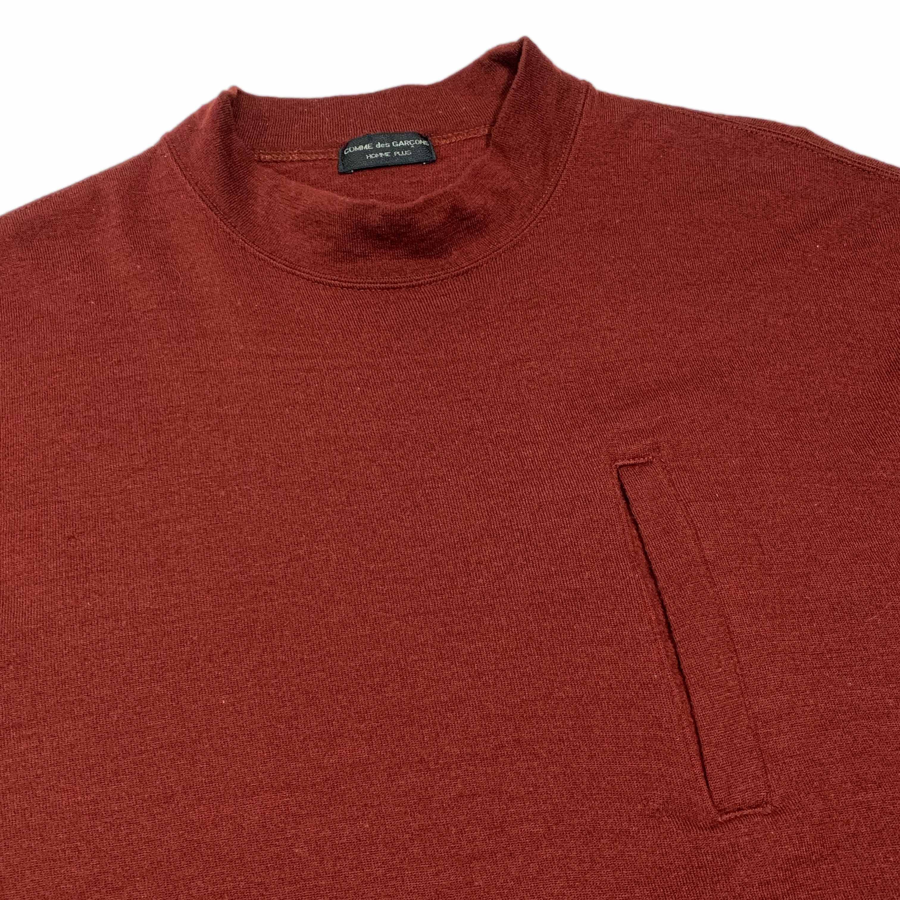 Comme des Garcons × Comme des Garcons Homme Plus AW94 Wool Mock Neck Sweater Size US M / EU 48-50 / 2 - 3 Thumbnail