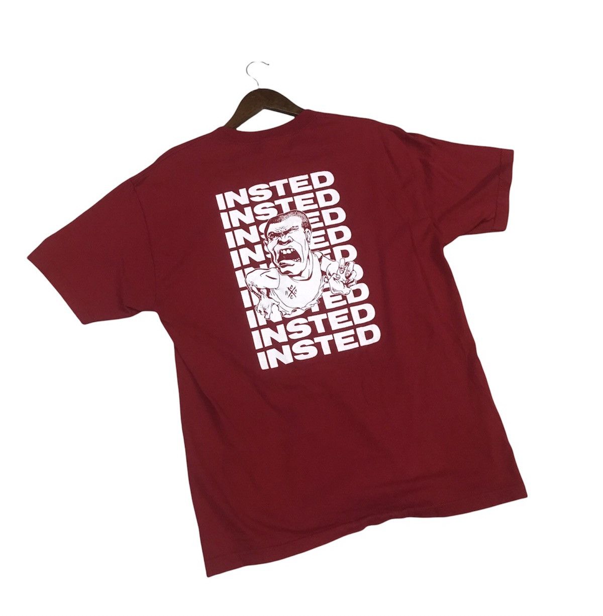 Band Tees × Vintage Vintage HARDCORE Insted Gorrila Biscuits BOLD T ...