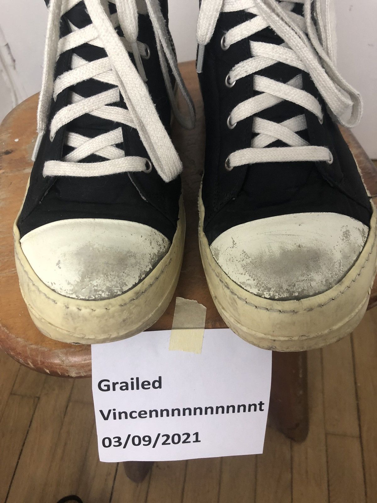 Rick Owens Rick Owens Ramones Néoprène Size US 7 / EU 40 - 3 Thumbnail