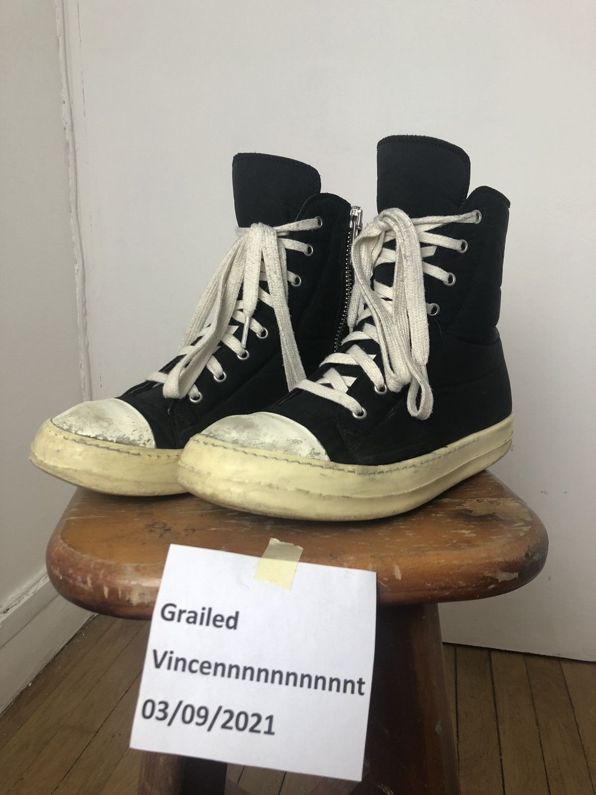 Rick Owens Rick Owens Ramones Néoprène Size US 7 / EU 40 - 1 Thumbnail