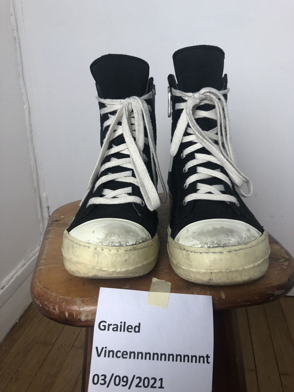 Rick Owens Rick Owens Ramones Néoprène Size US 7 / EU 40 - 2 Thumbnail