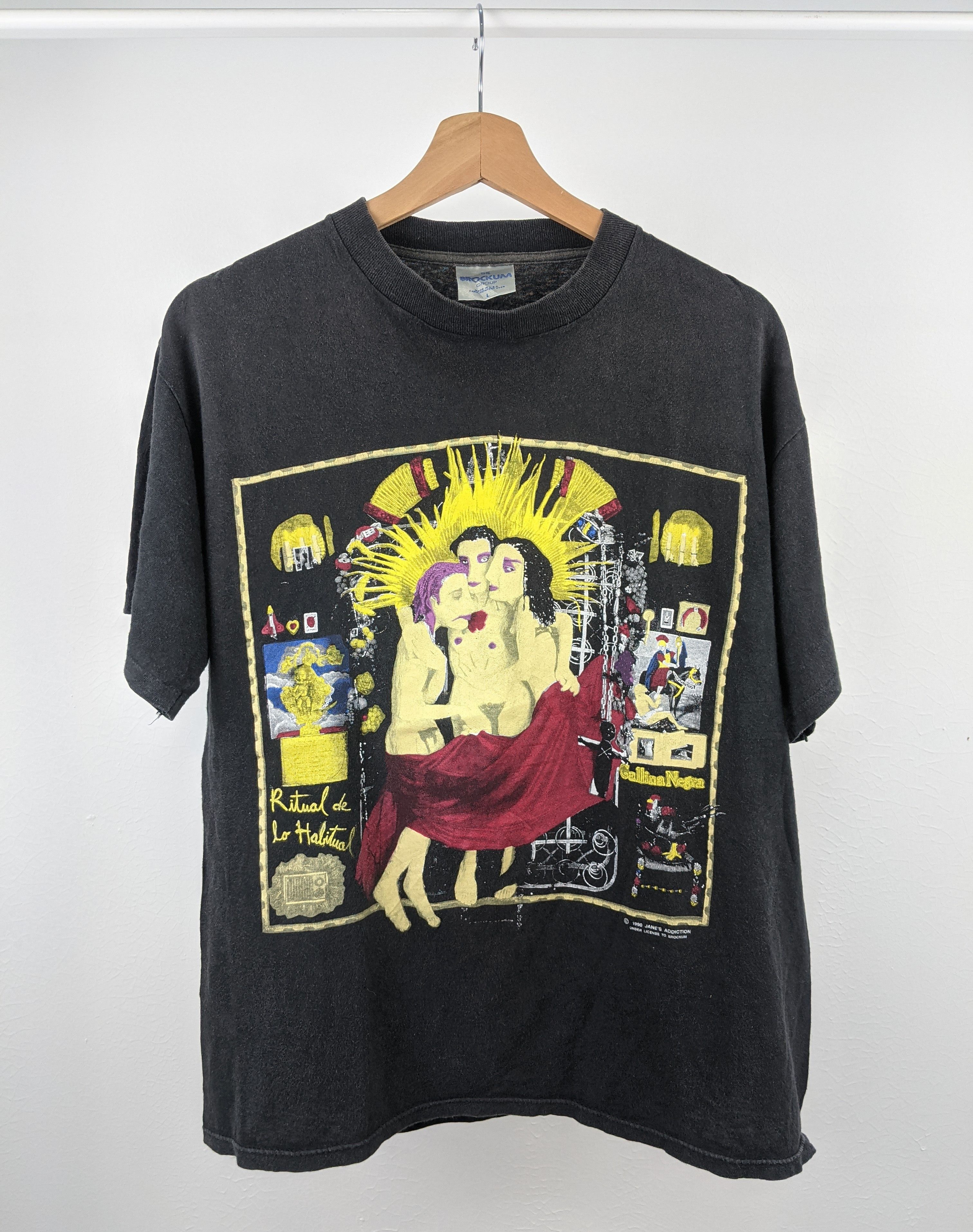 Band Tees Vintage 90s Jane’s Addiction Ritual de lo Habitual shirt Size US L / EU 52-54 / 3 - 1 Thumbnail