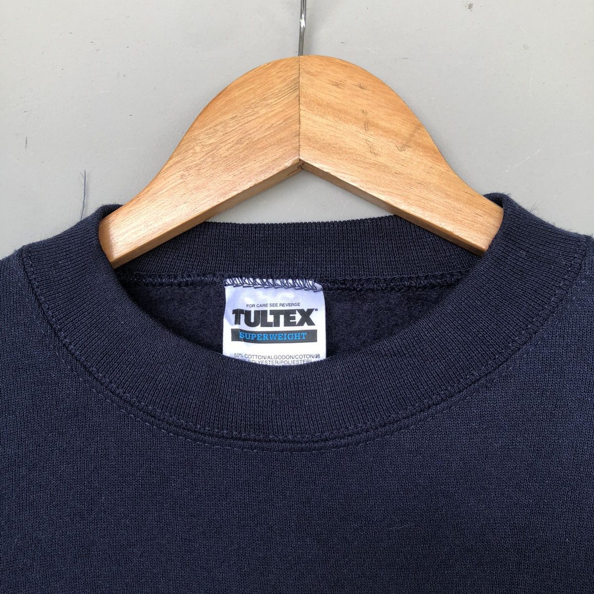 Tultex × Vintage Vintage 90s Tultex Tag Beary Christmas Big Logo Printed Size US L / EU 52-54 / 3 - 4 Thumbnail