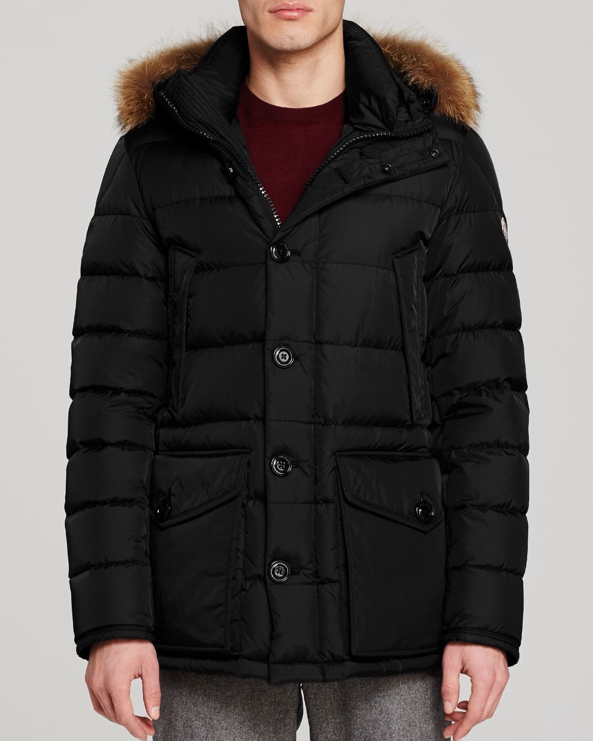 Moncler Cluny Long Down Parka Jacket | Grailed