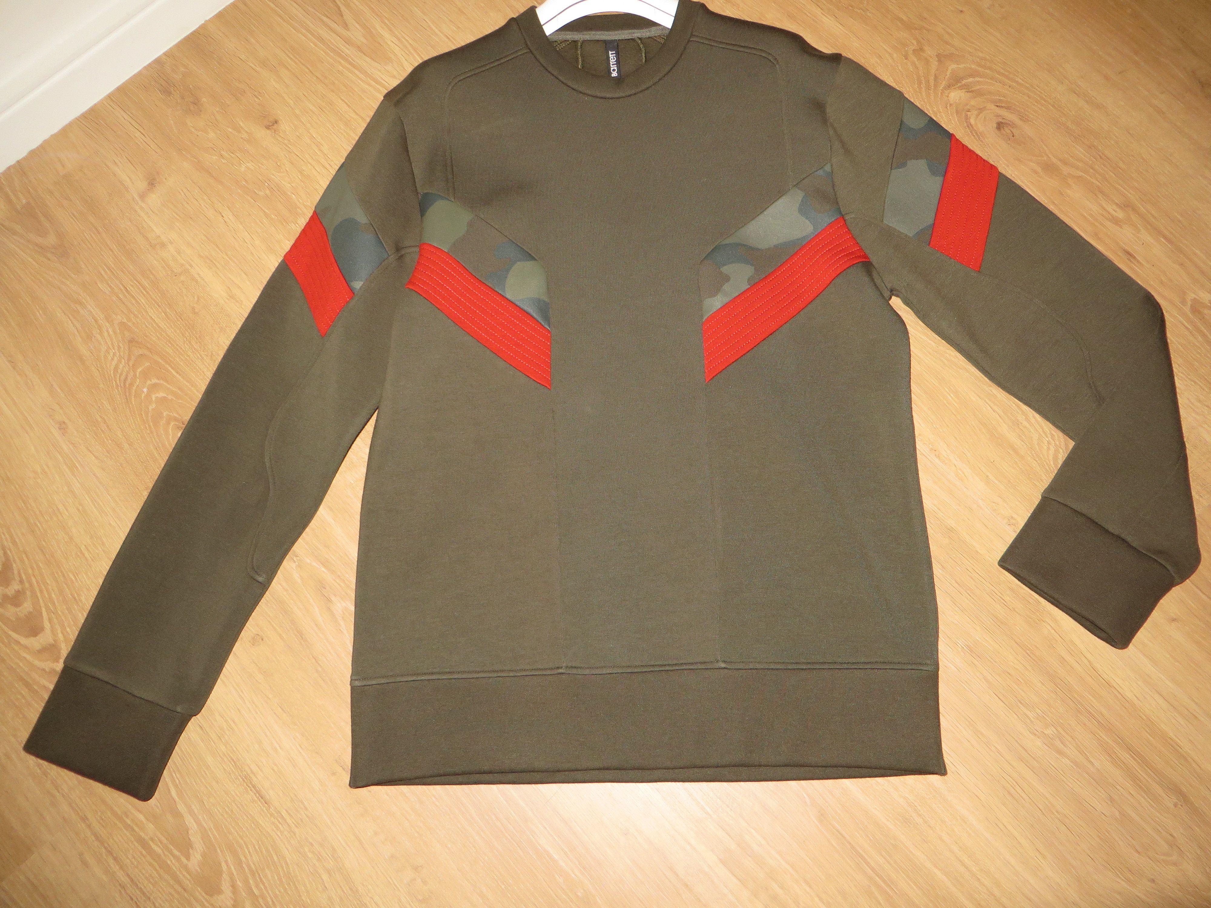 Neil Barrett Contrast neoprene inserts sweatshirt Size US XXL / EU 58 / 5 - 8 Thumbnail