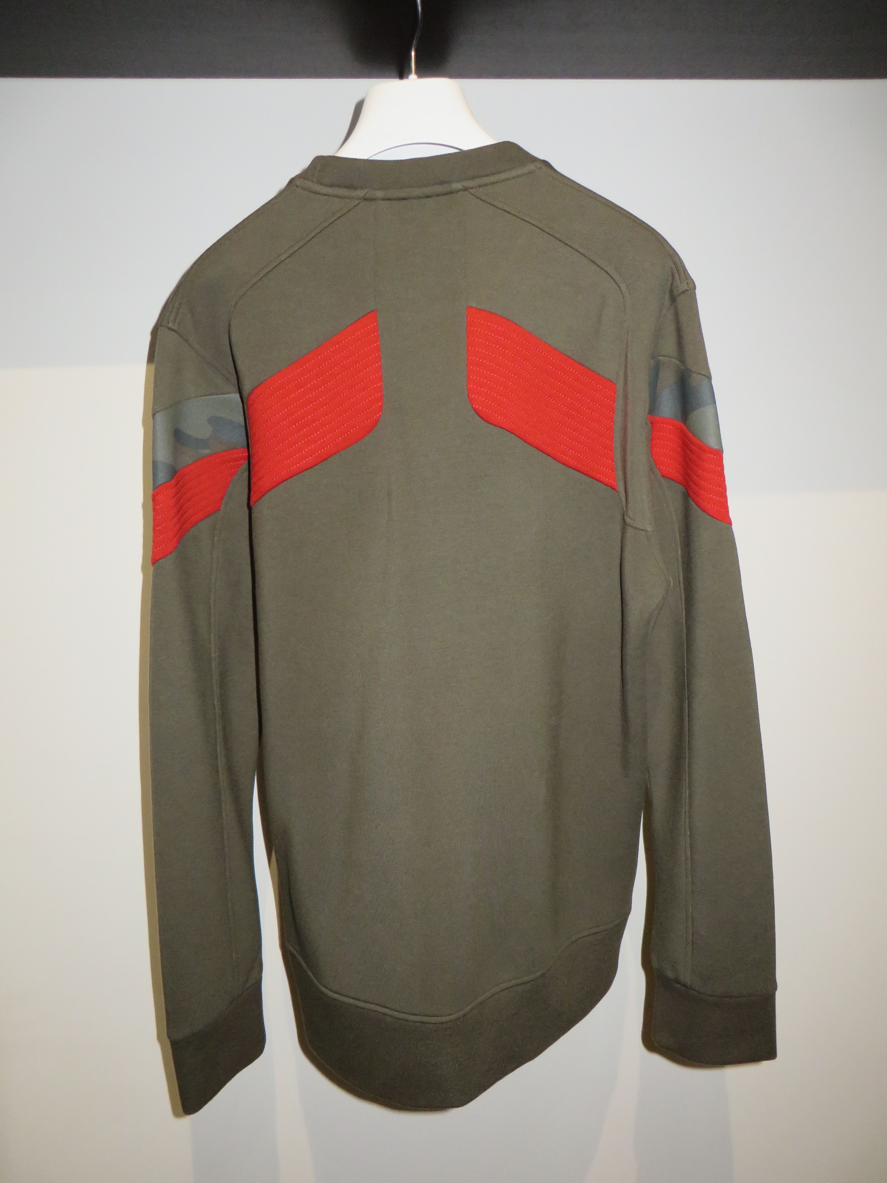 Neil Barrett Contrast neoprene inserts sweatshirt Size US XXL / EU 58 / 5 - 6 Thumbnail