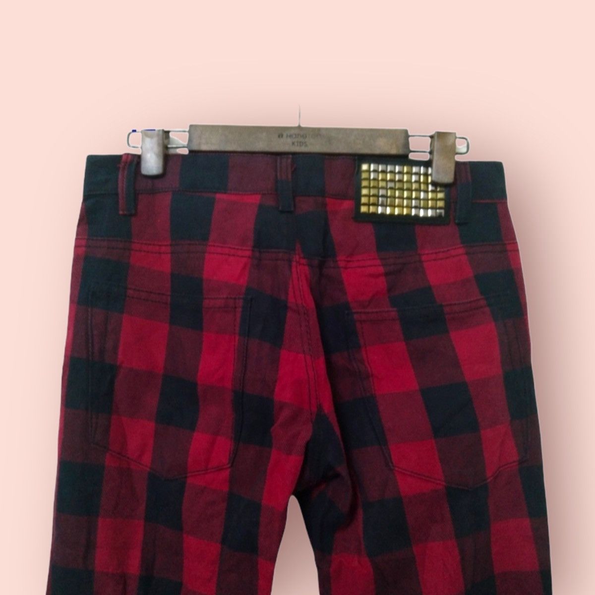Japanese Brand SEVEN2 SLIM STRAIGHT LEG TARTAN DENIM Size US 30 / EU 46 - 7 Thumbnail