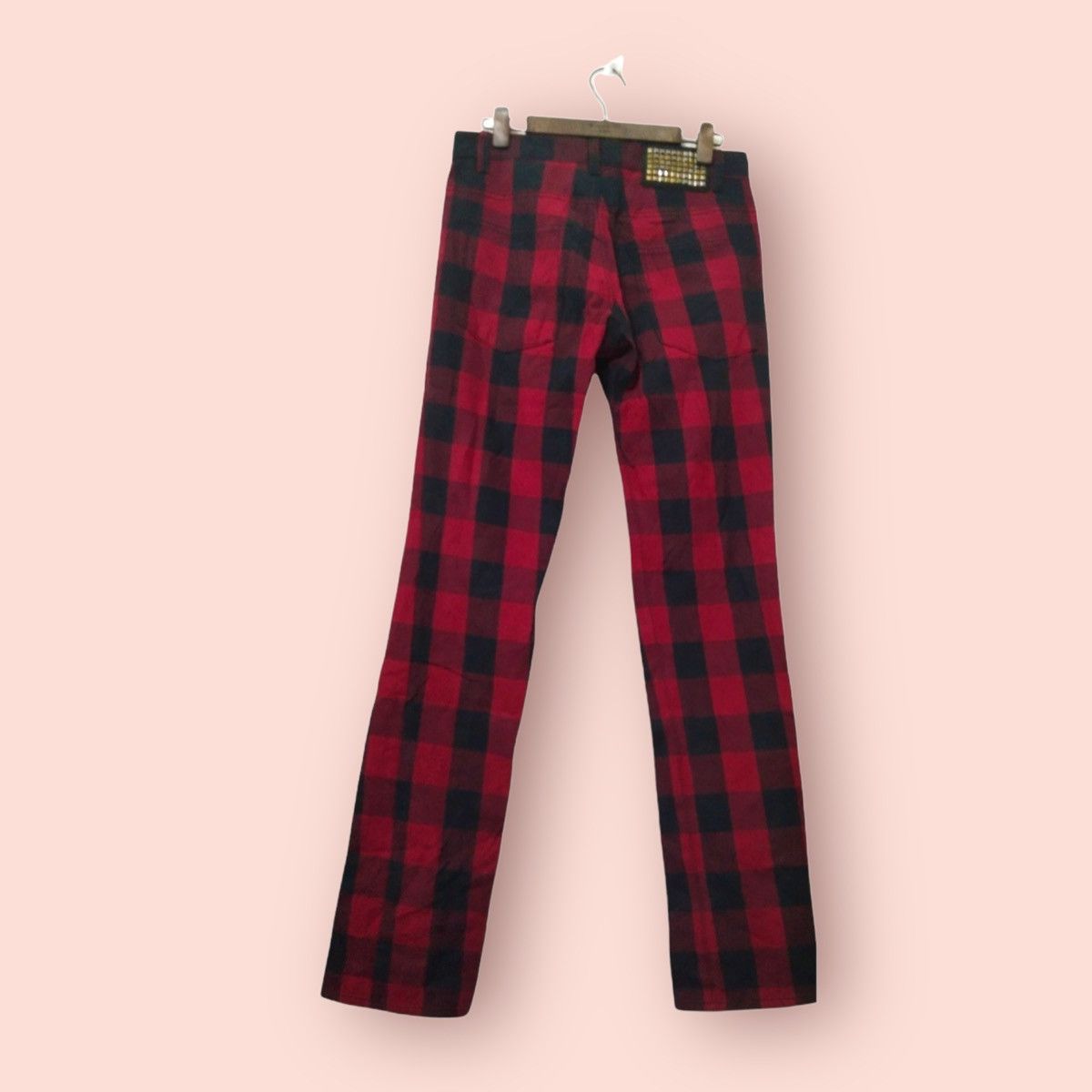Japanese Brand SEVEN2 SLIM STRAIGHT LEG TARTAN DENIM Size US 30 / EU 46 - 2 Thumbnail