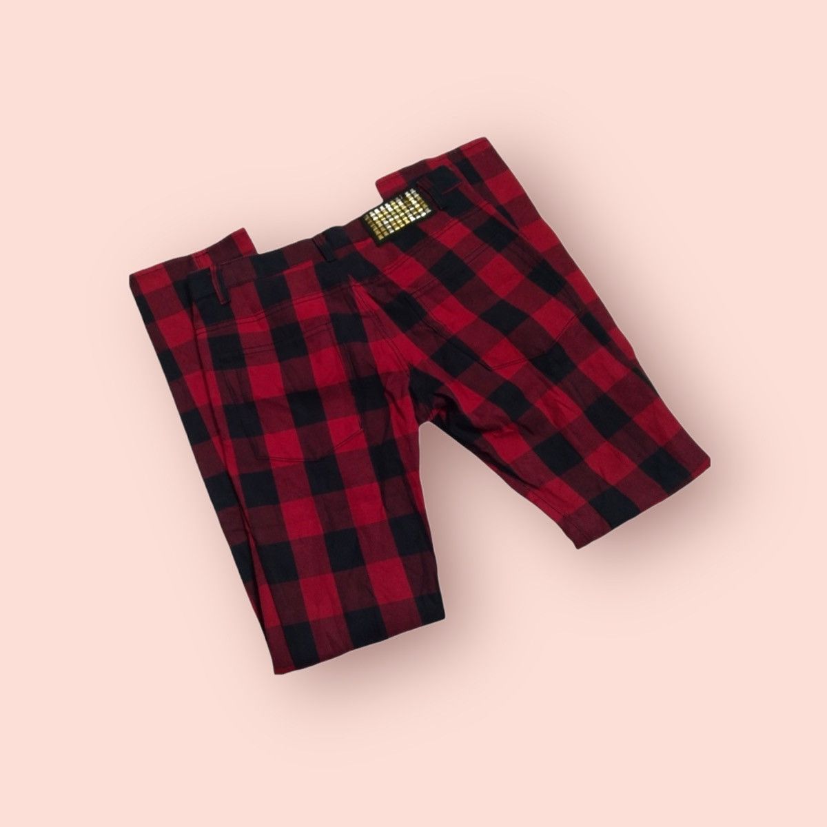 Japanese Brand SEVEN2 SLIM STRAIGHT LEG TARTAN DENIM Size US 30 / EU 46 - 11 Thumbnail