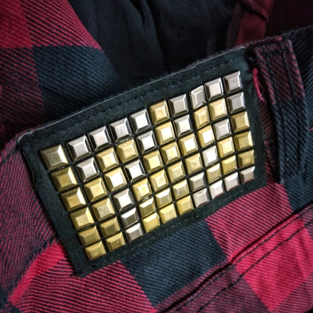 Japanese Brand SEVEN2 SLIM STRAIGHT LEG TARTAN DENIM Size US 30 / EU 46 - 4 Thumbnail