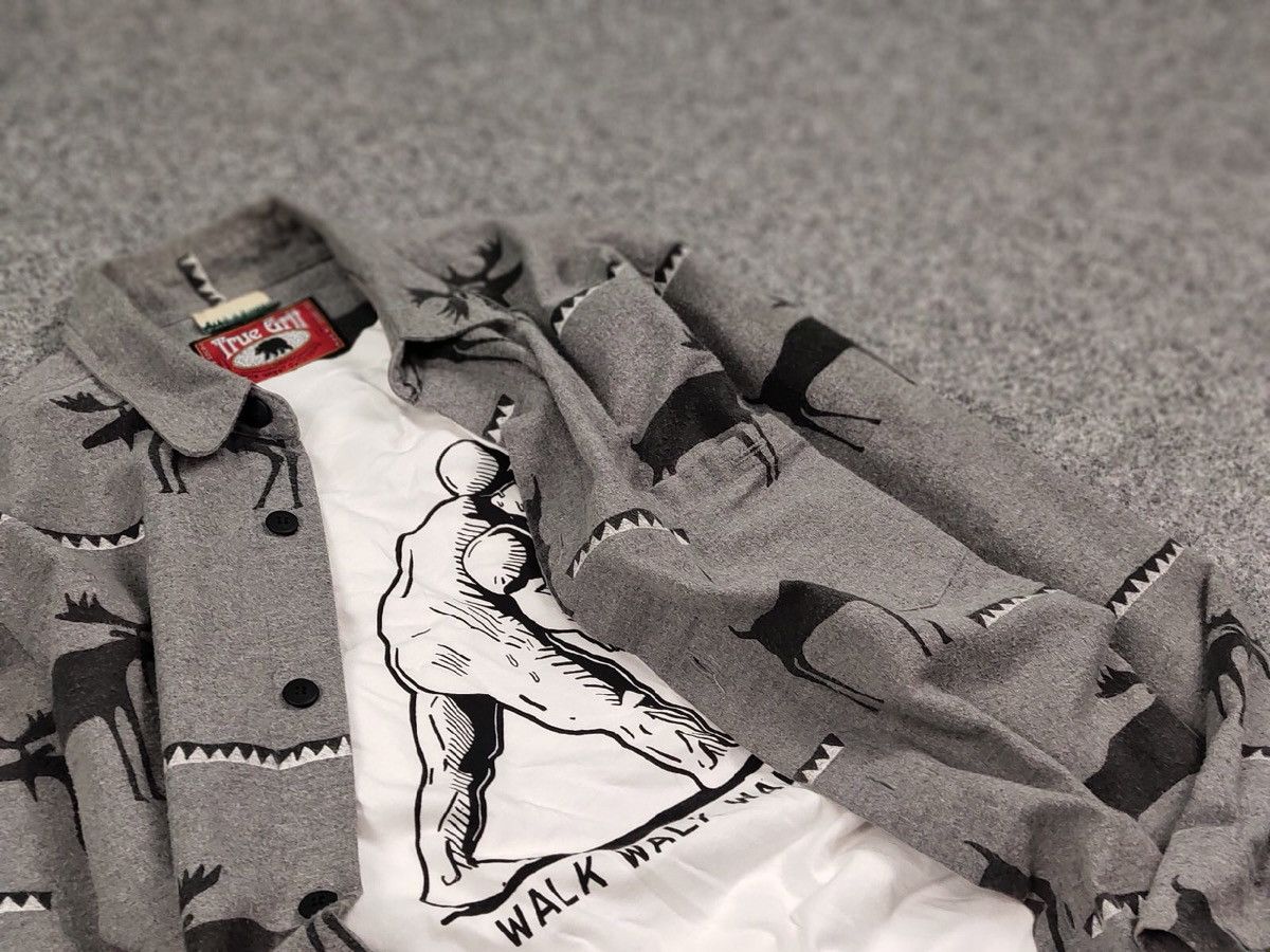 Flannel Vintage Flannel Shirt Deer pattern Made in Usa Travis Scott Size US S / EU 44-46 / 1 - 11 Thumbnail