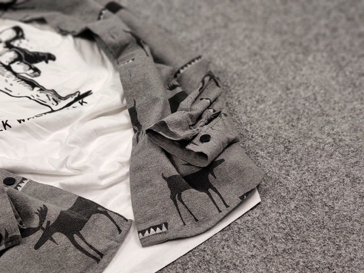 Flannel Vintage Flannel Shirt Deer pattern Made in Usa Travis Scott Size US S / EU 44-46 / 1 - 10 Thumbnail