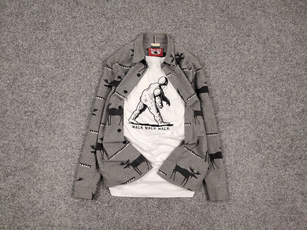 Flannel Vintage Flannel Shirt Deer pattern Made in Usa Travis Scott Size US S / EU 44-46 / 1 - 1 Thumbnail