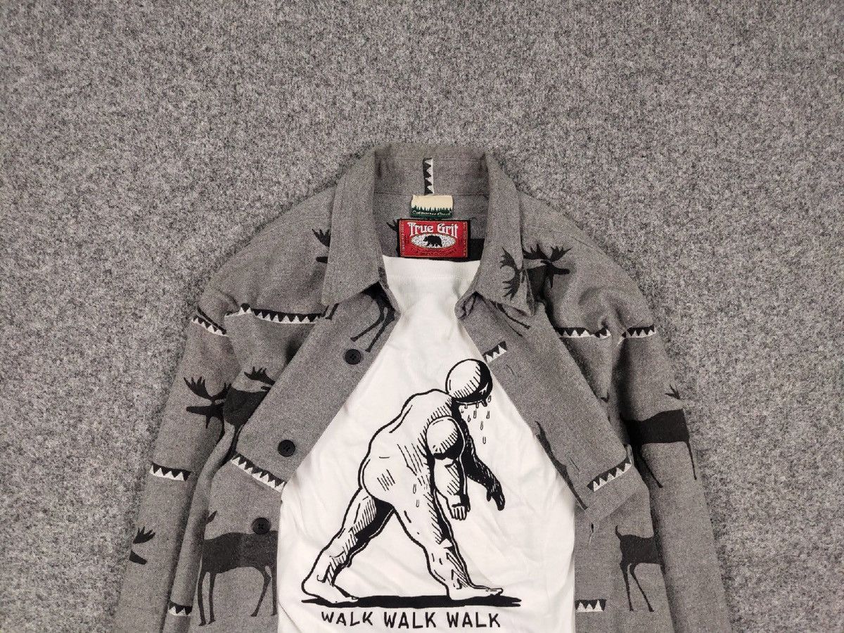 Flannel Vintage Flannel Shirt Deer pattern Made in Usa Travis Scott Size US S / EU 44-46 / 1 - 4 Thumbnail