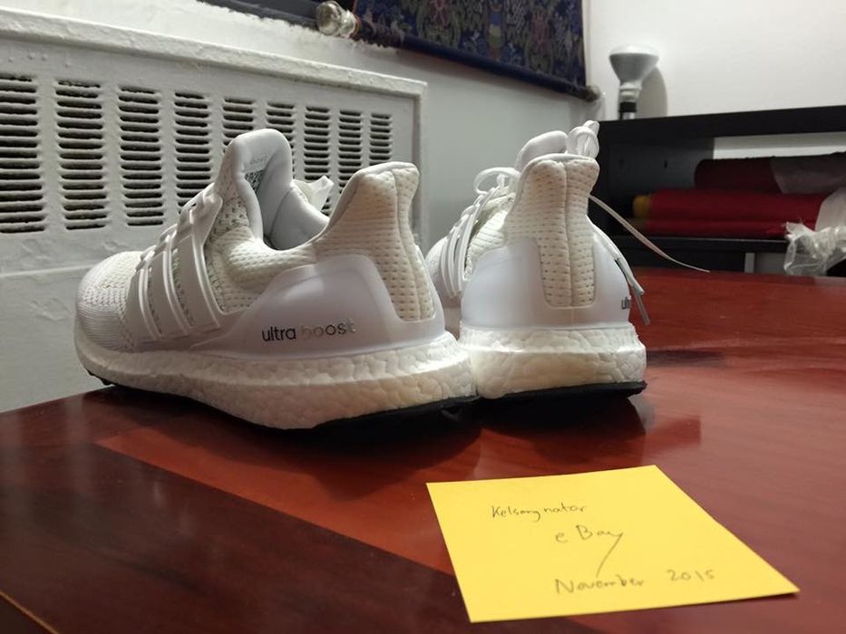 Ultra boost white kanye sales