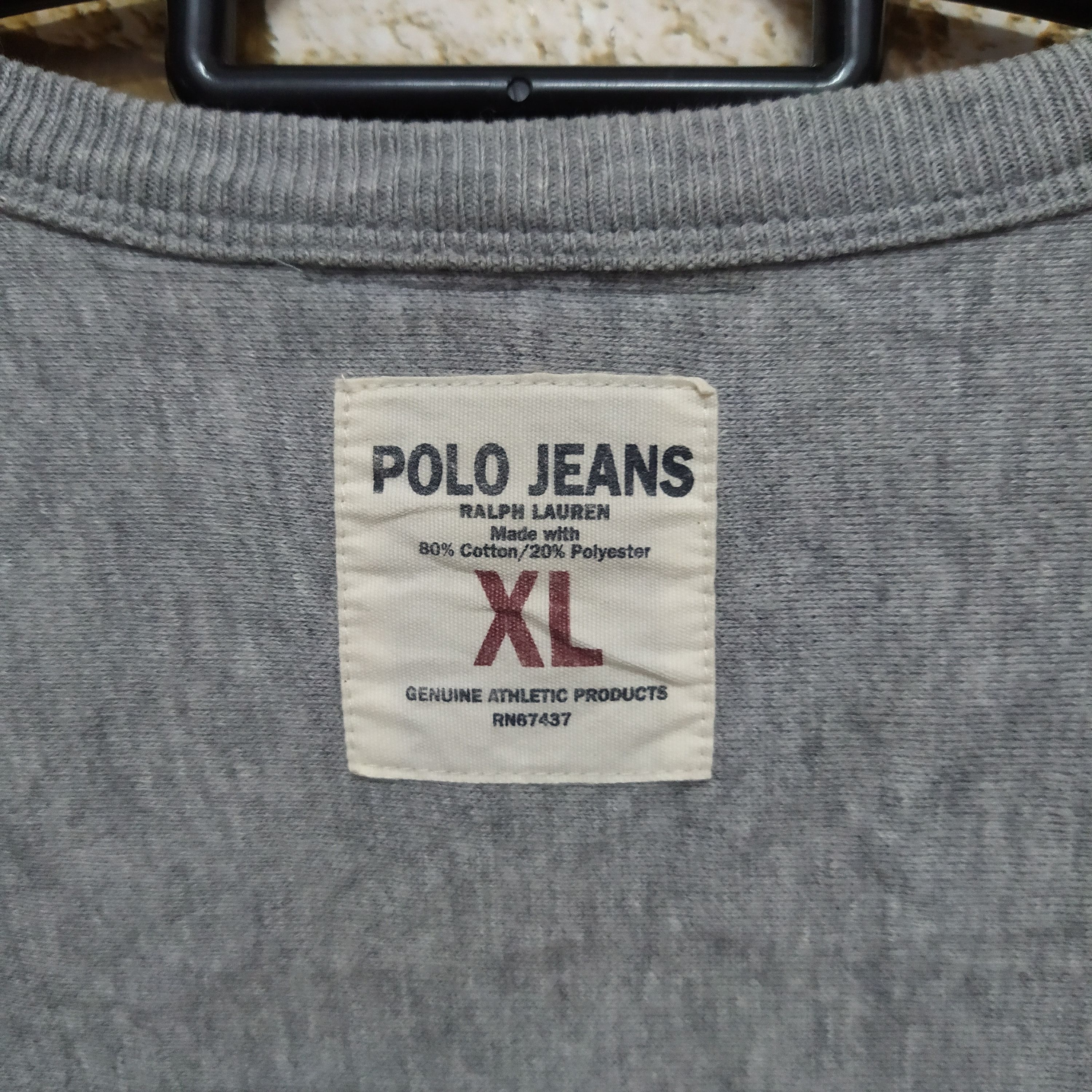 Polo Ralph Lauren POLO RALPH LAUREN SWEATSHIRT OVERSIZED (D291) Size US XL / EU 56 / 4 - 6 Thumbnail