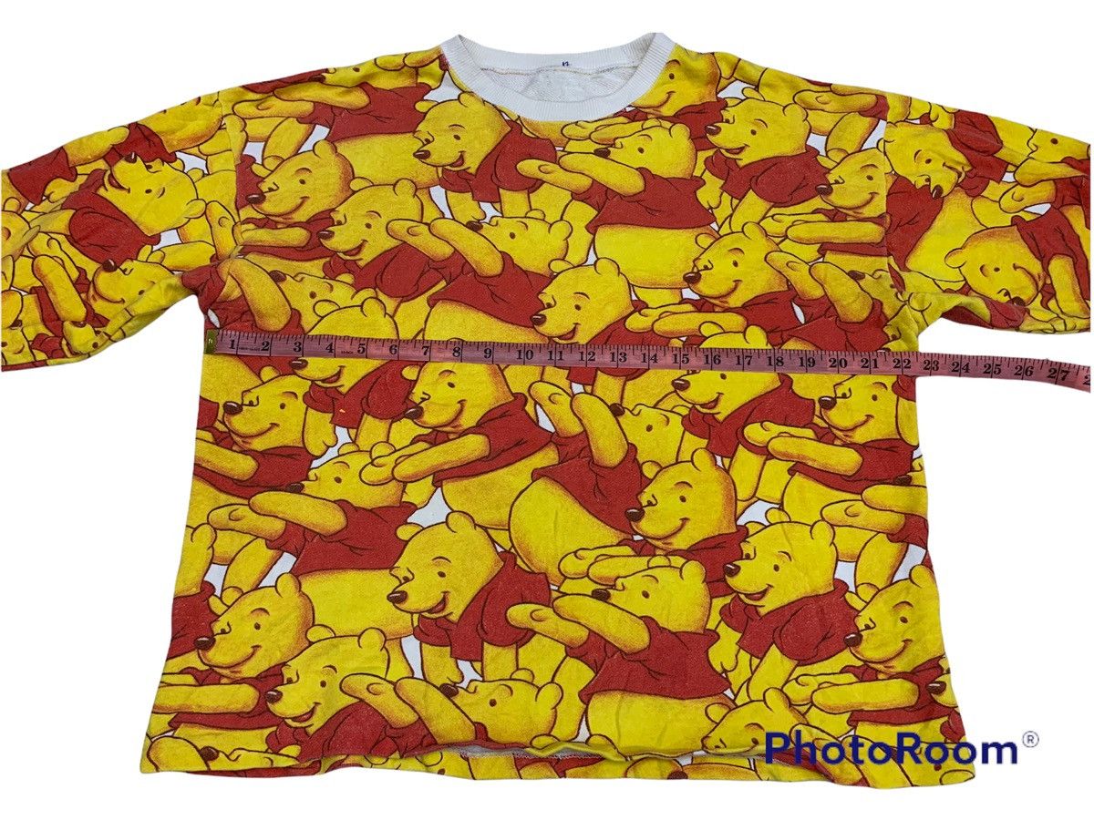 Disney Vintage Pooh over print sweater 3 quarter sleeve Size US M / EU 48-50 / 2 - 3 Thumbnail
