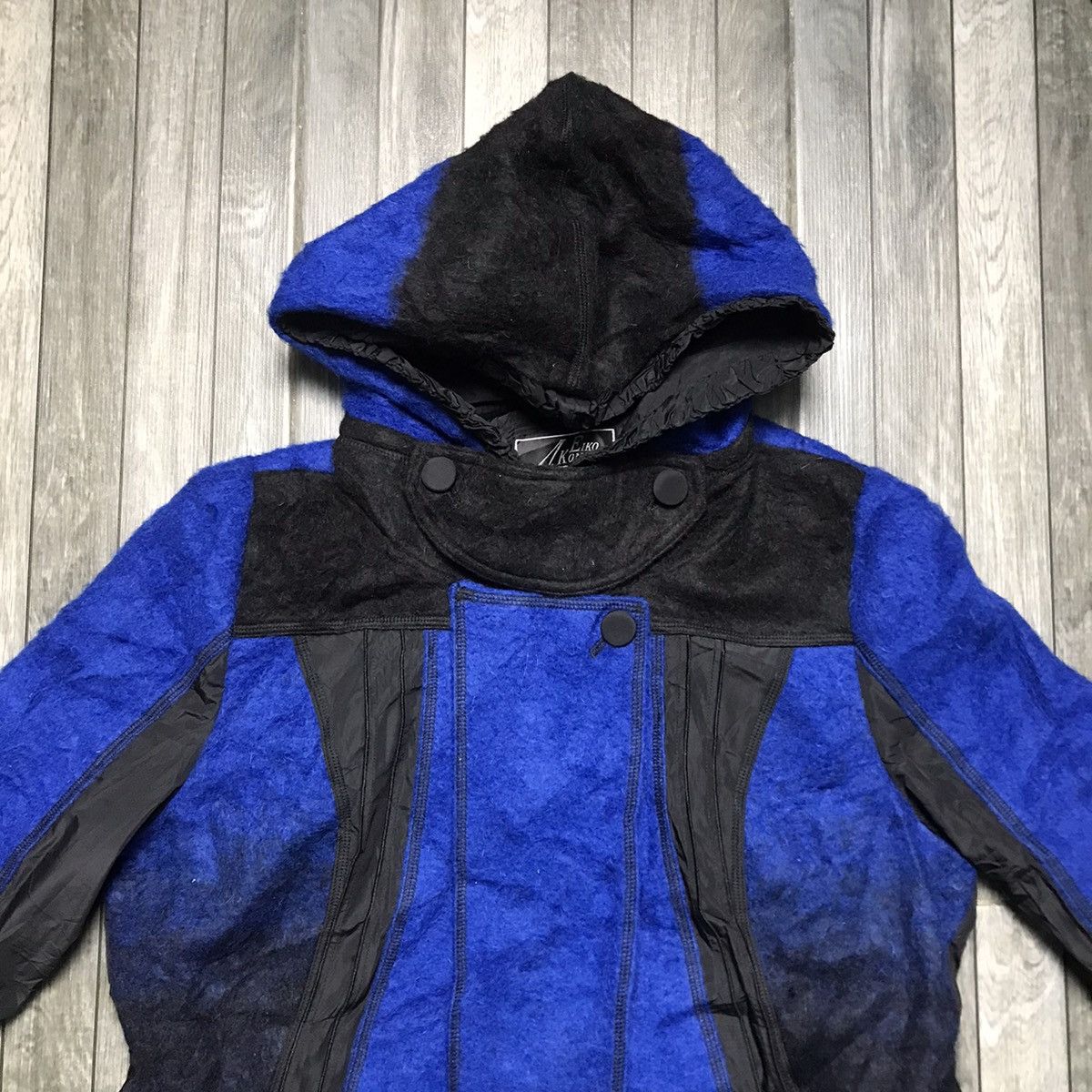 Designer × Japanese Brand EIKO KONDO mohair teffata trench coat like sacai coat cw21 Size US S / EU 44-46 / 1 - 2 Thumbnail