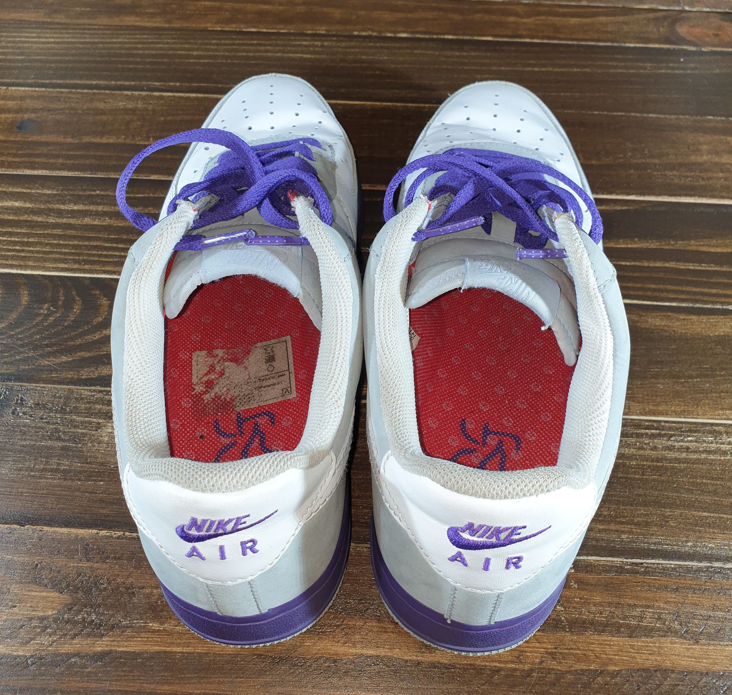Nike × Vintage Nike AIR FORCE 1 '07 'BLUE DENIM' Vintage Sneakers VeryRare Size US 10 / EU 43 - 9 Thumbnail
