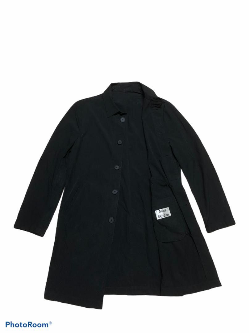 Acne Studios 🔥SS15 Black Acne studio Trench Coat Nylon Size US M / EU 48-50 / 2 - 1 Thumbnail
