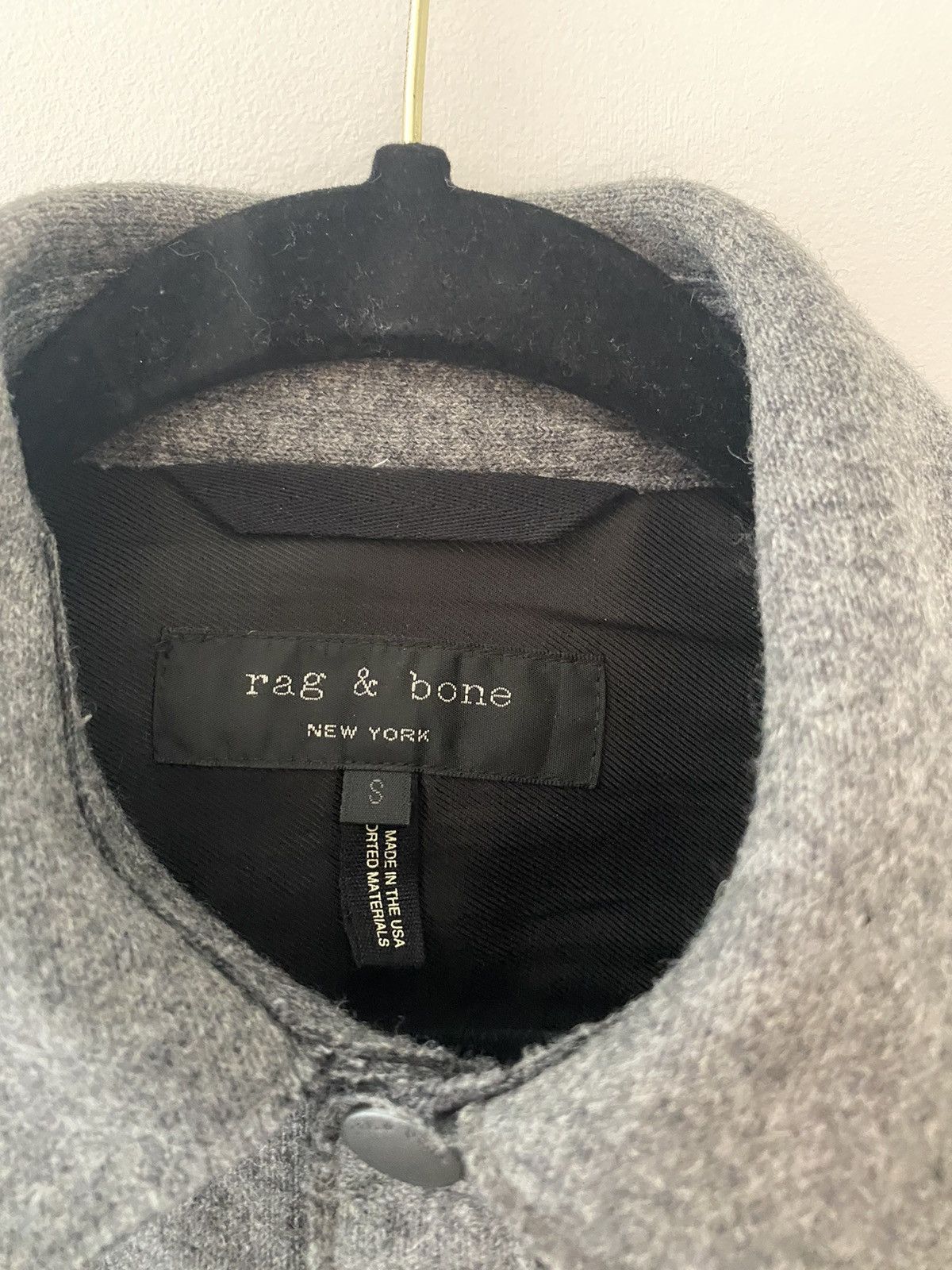 Rag & Bone Felted Wool Over Shirt Size US S / EU 44-46 / 1 - 2 Thumbnail