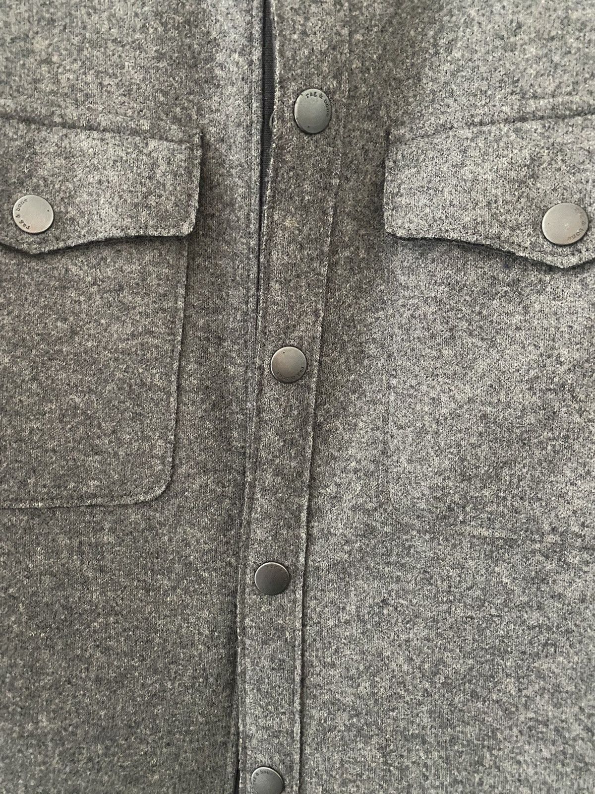 Rag & Bone Felted Wool Over Shirt Size US S / EU 44-46 / 1 - 4 Thumbnail