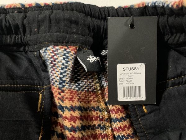 Stussy Stussy Loose Plaid Bryan Pant (MEDIUM) | Grailed