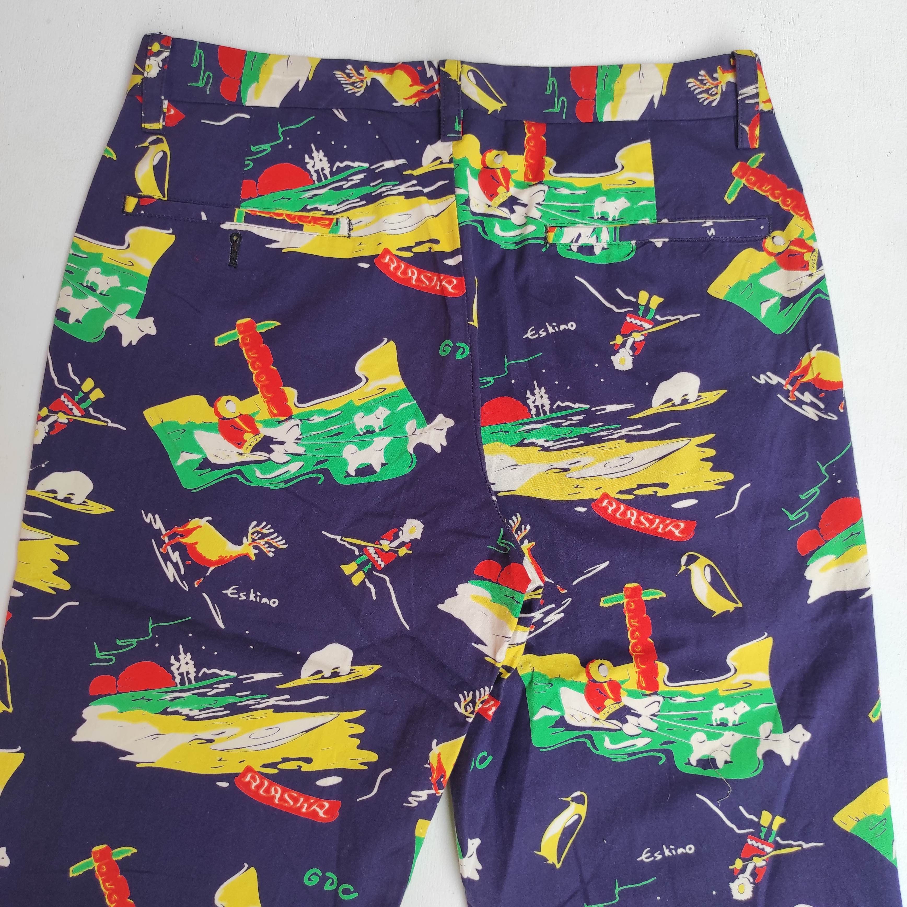 Hysteric Glamour × Japanese Brand × Narcotic GDC Very Rare GDC Sample Print Pants Size US 30 / EU 46 - 15 Thumbnail