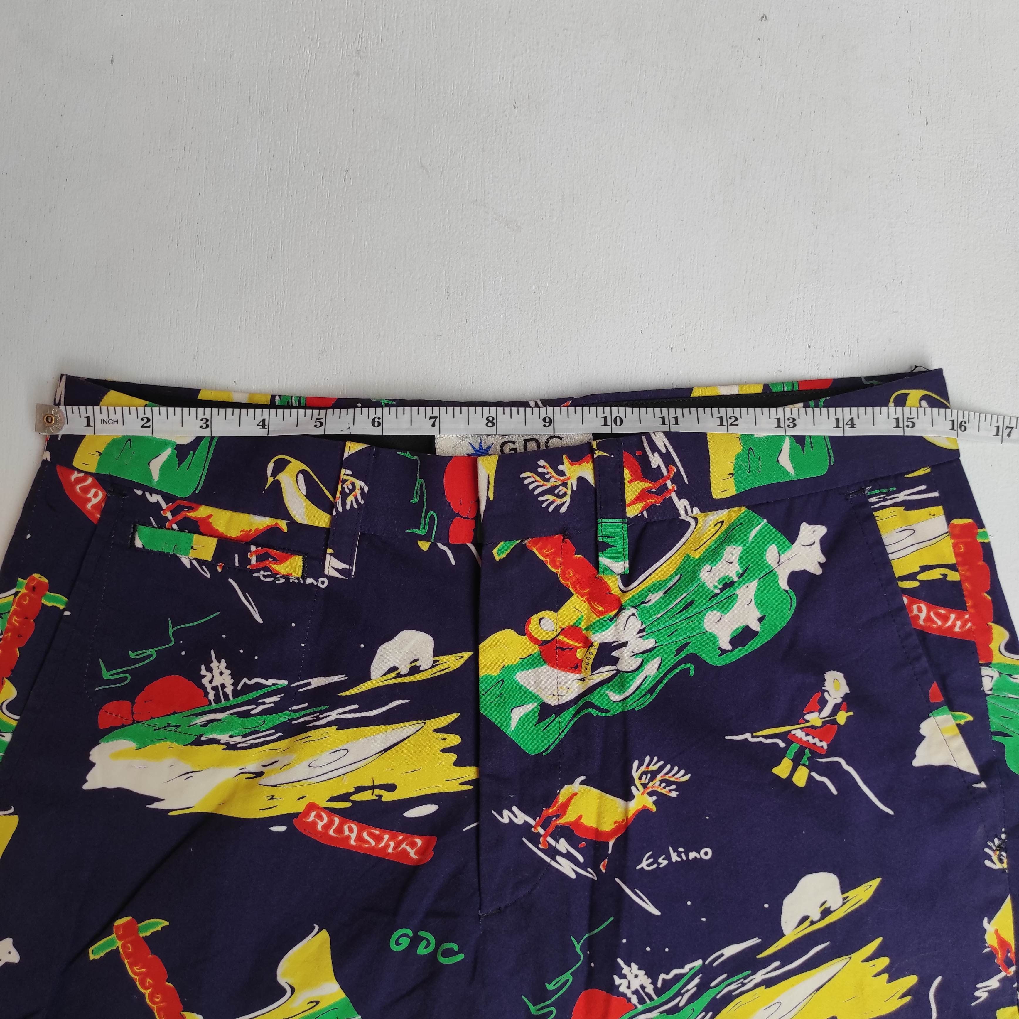 Hysteric Glamour × Japanese Brand × Narcotic GDC Very Rare GDC Sample Print Pants Size US 30 / EU 46 - 21 Thumbnail