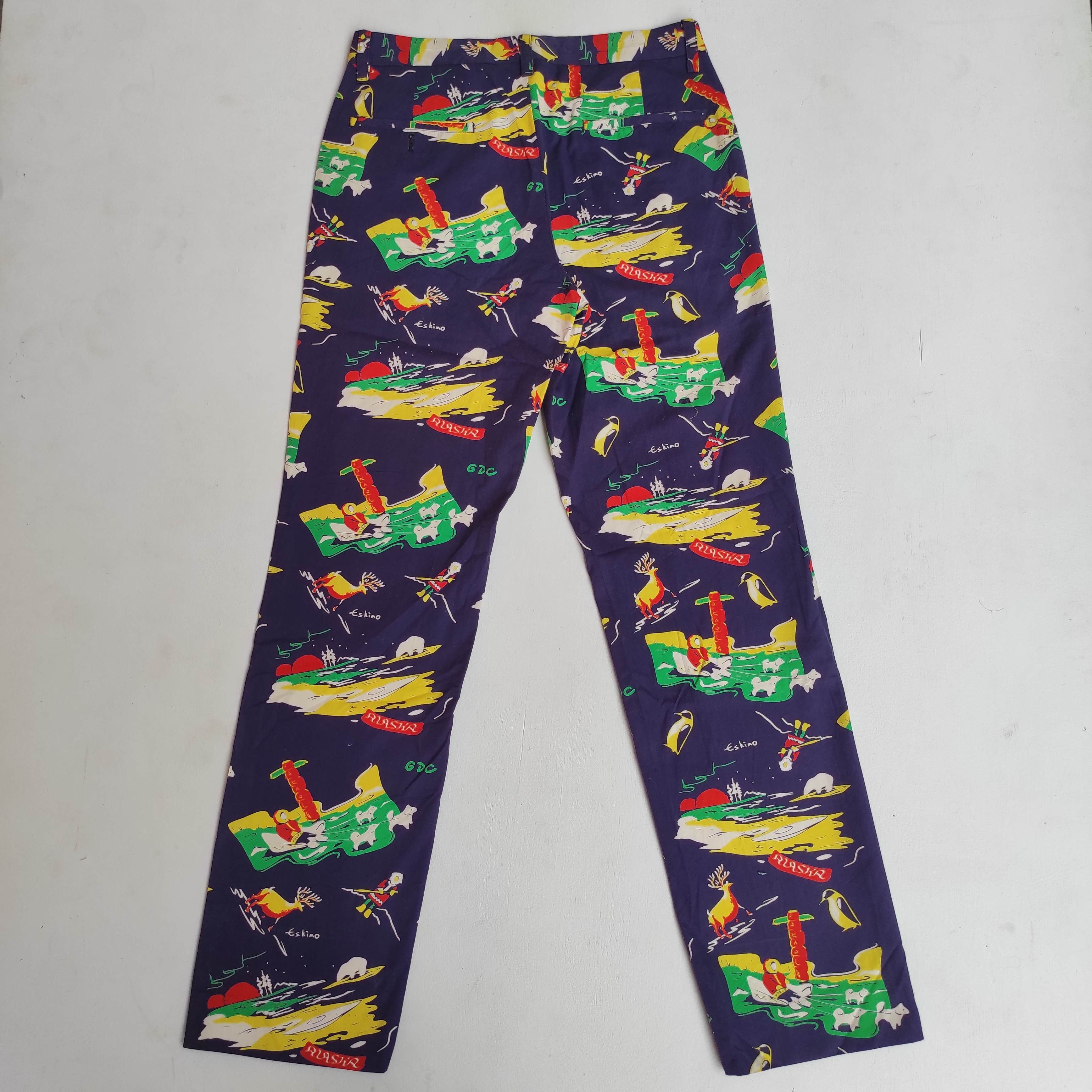 Hysteric Glamour × Japanese Brand × Narcotic GDC Very Rare GDC Sample Print Pants Size US 30 / EU 46 - 14 Thumbnail