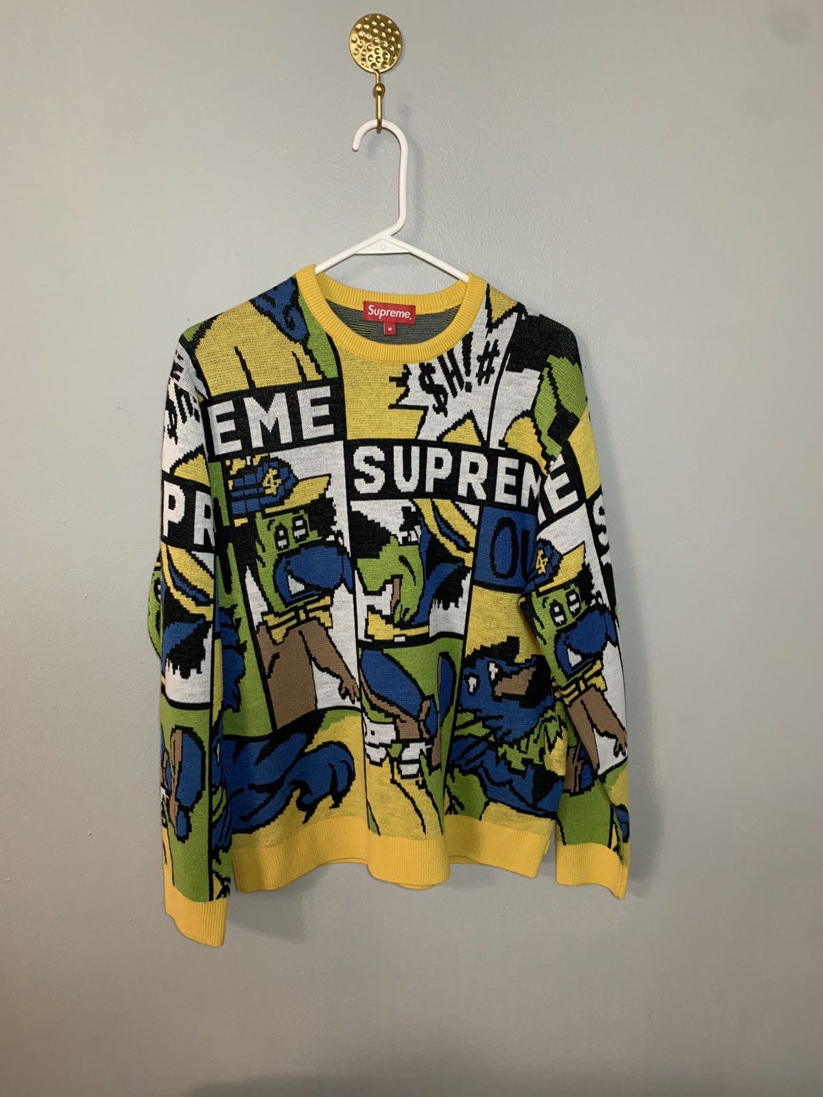 Supreme Cartoon Sweater | Grailed