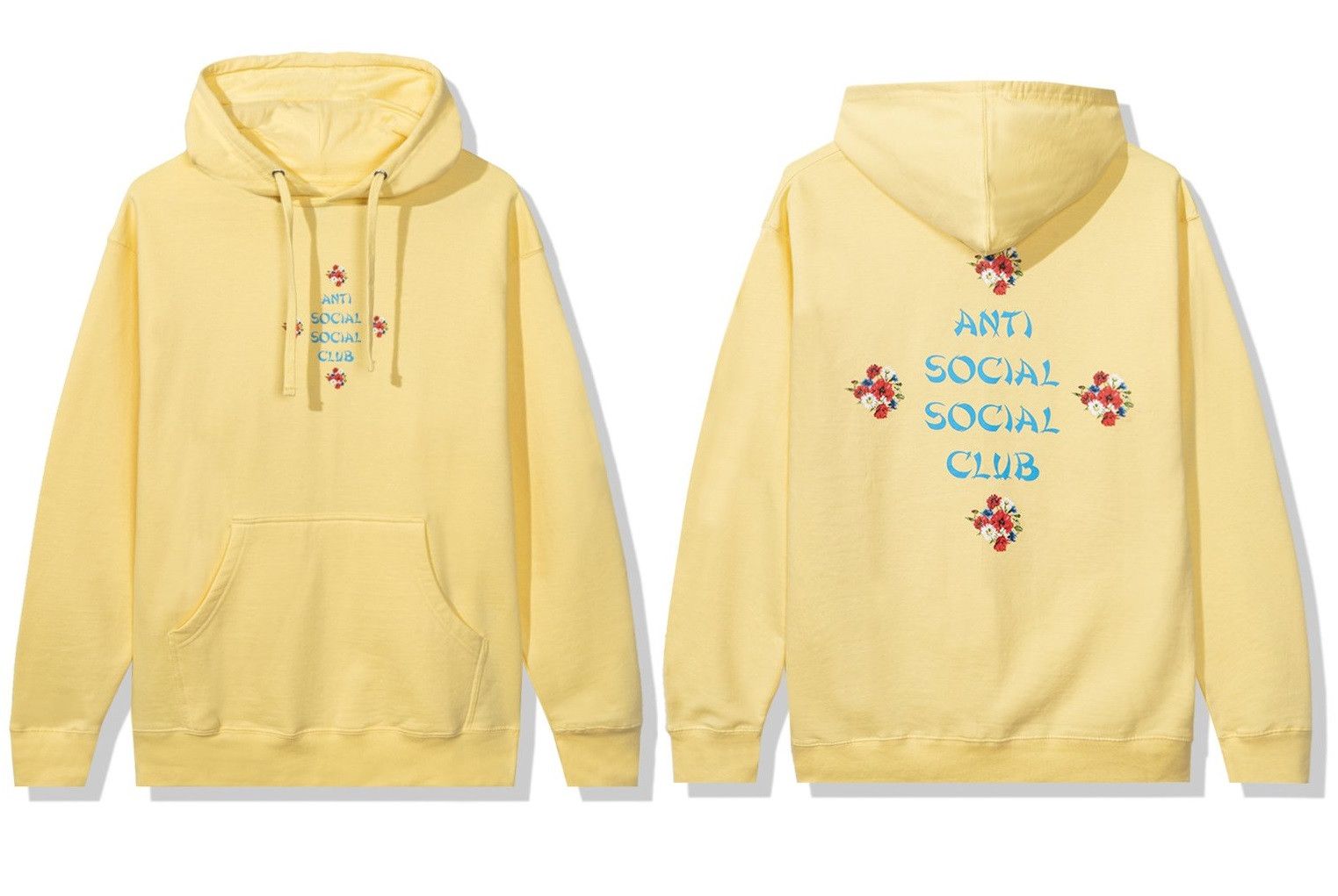 Anti Social Social Club DS ASSC 2 Much of Heaven Yellow Hoodie BAPE KITH FTP FOG CDG Size US L / EU 52-54 / 3 - 1 Thumbnail