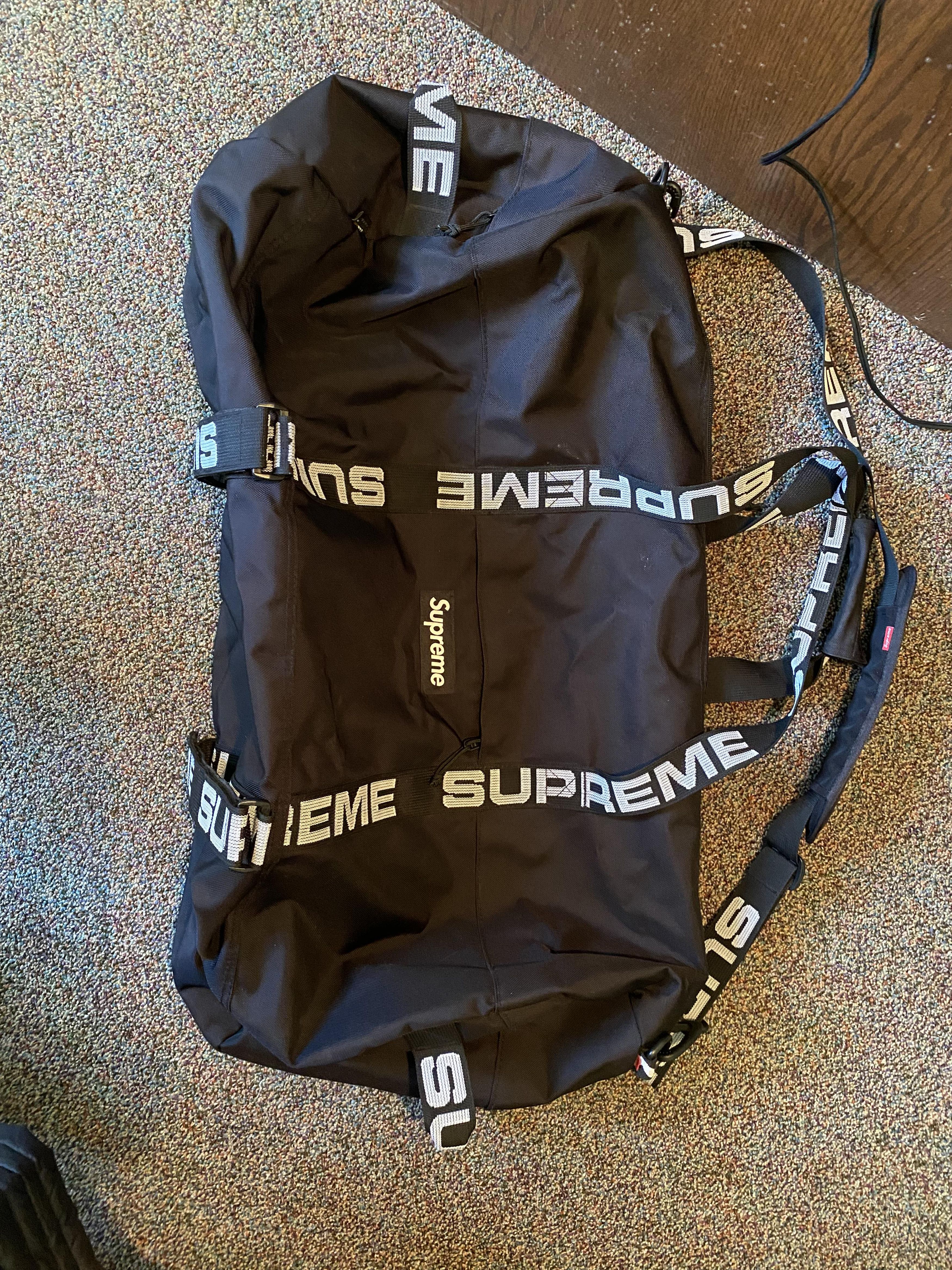 Supreme SS18 Large Duffle Bag Grailed
